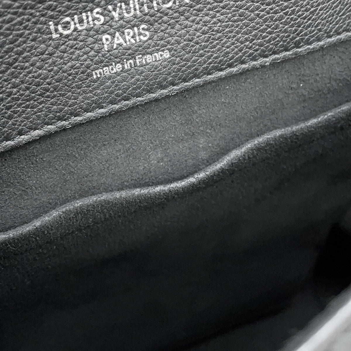 Louis Vuitton Black Noir Backpack Handbag (Pre-Owned)