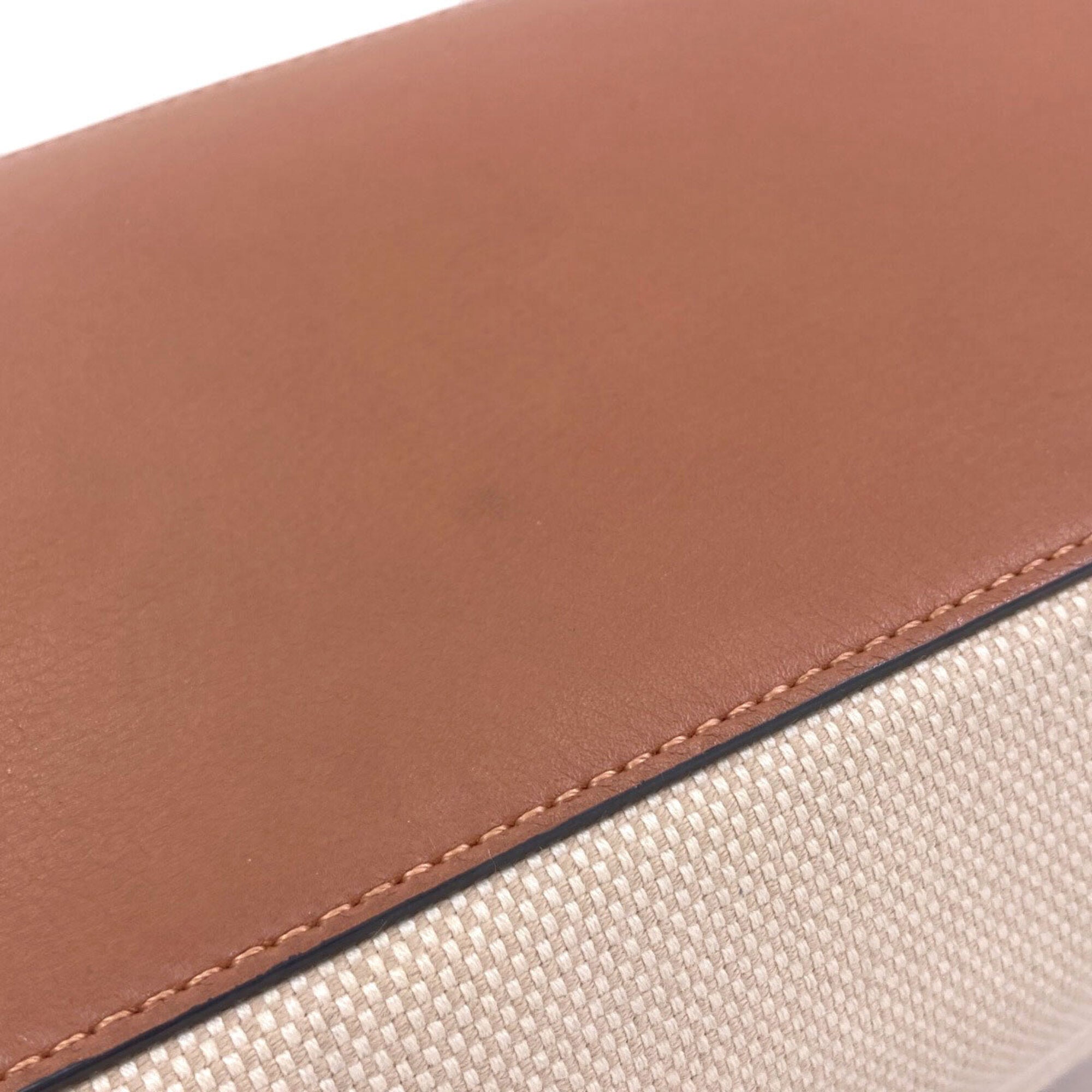 Loewe Beige Canvas Tote Bag (Pre-Owned)