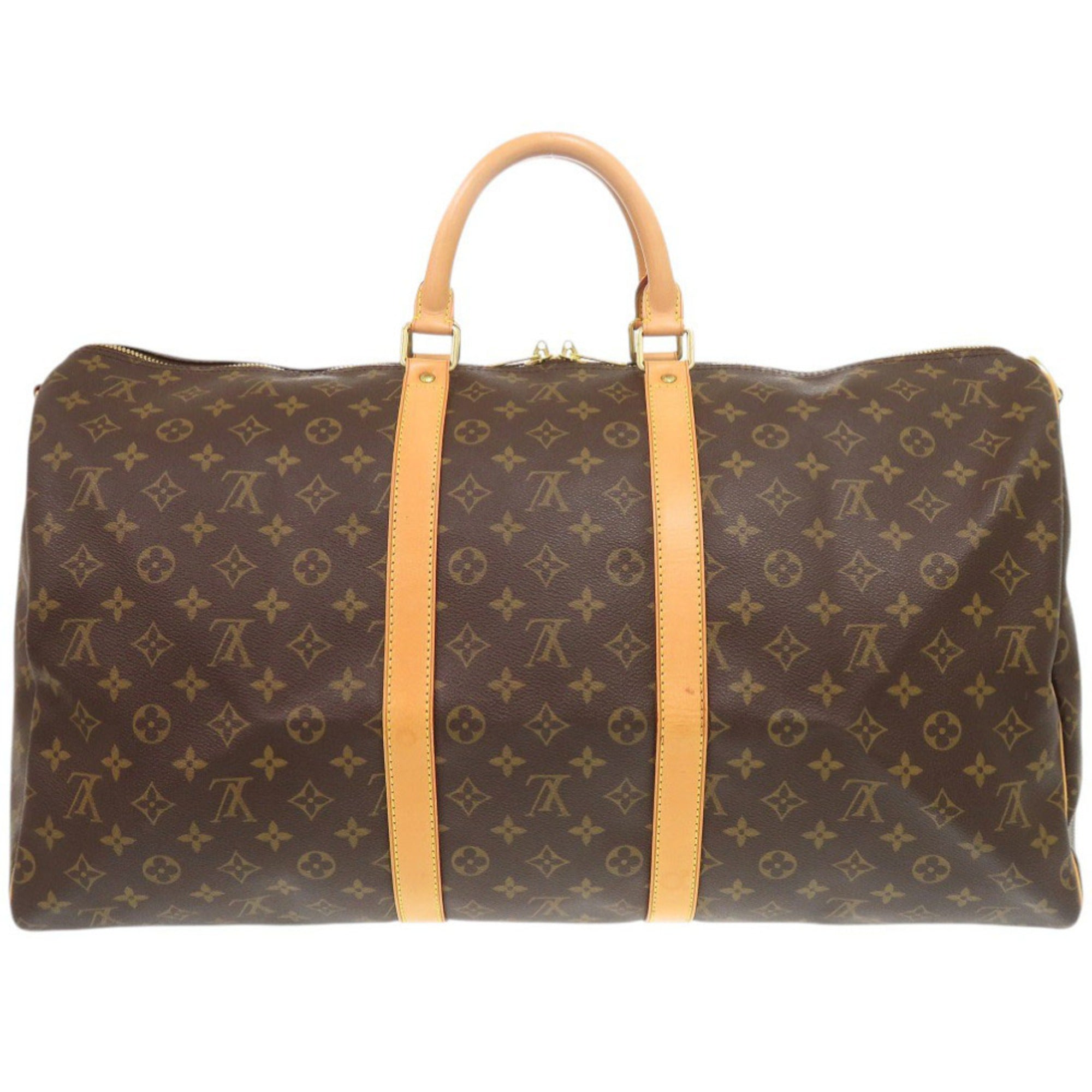 Louis Vuitton Brown Monogram Monogram Boston Bag (Pre-Owned)