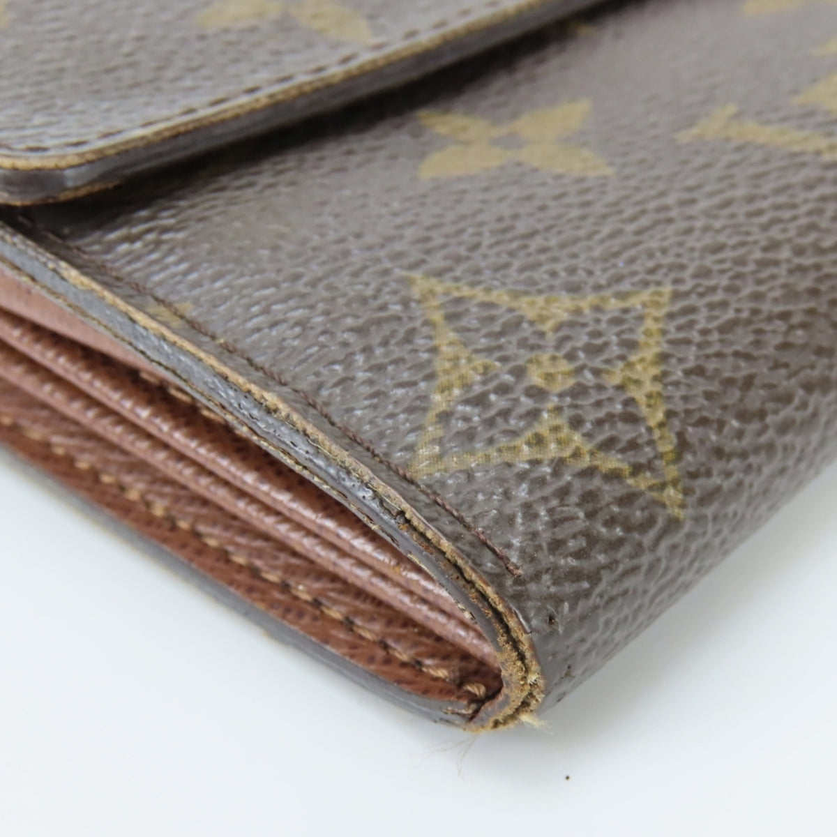 Louis Vuitton Monogram Brown Monogram Long Wallet (Bi-Fold) (Pre-Owned)