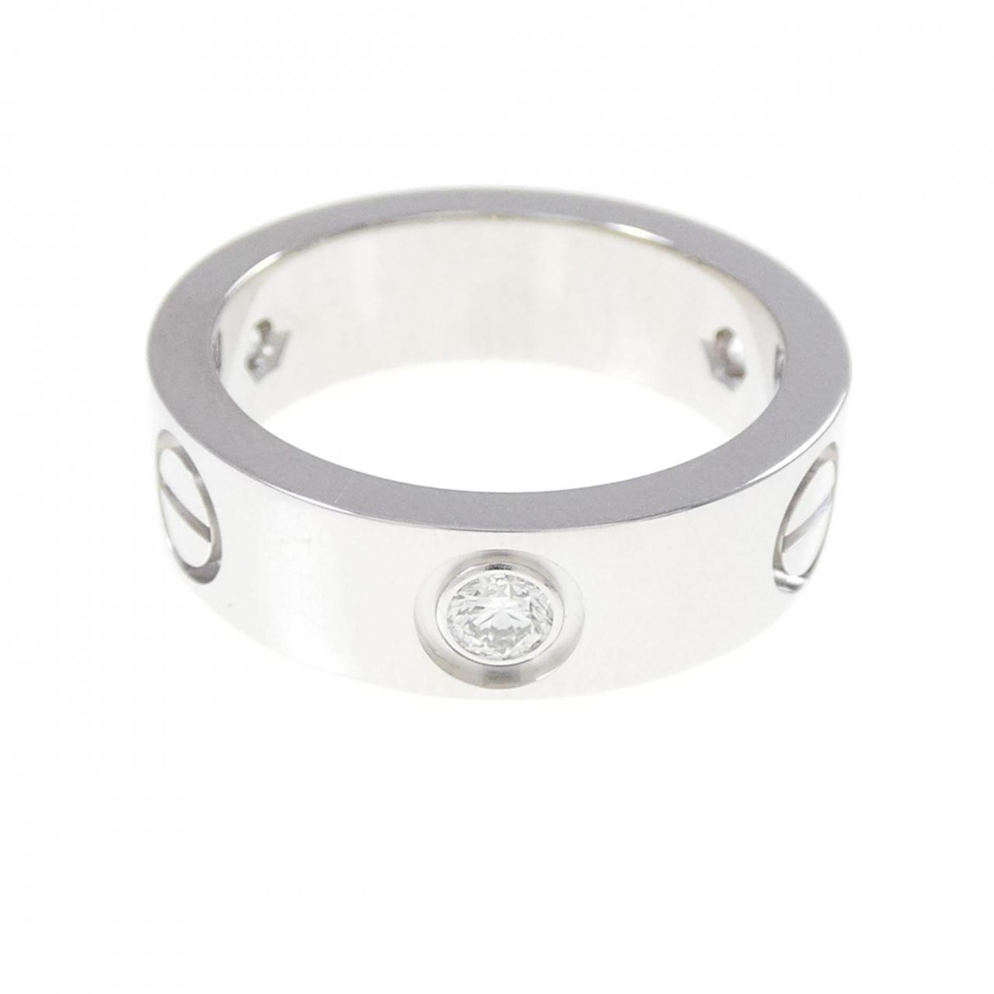 Cartier Love White Gold (18K) Band Ring (Pre-Owned)
