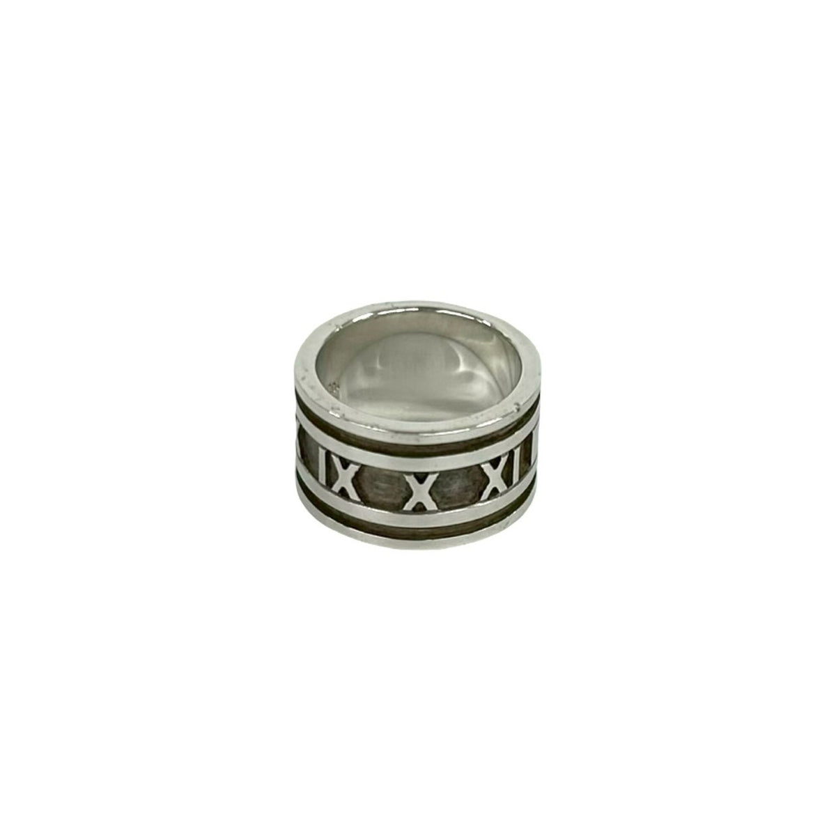 Tiffany Silver Silver 925 Band Ring (Pre-Owned)