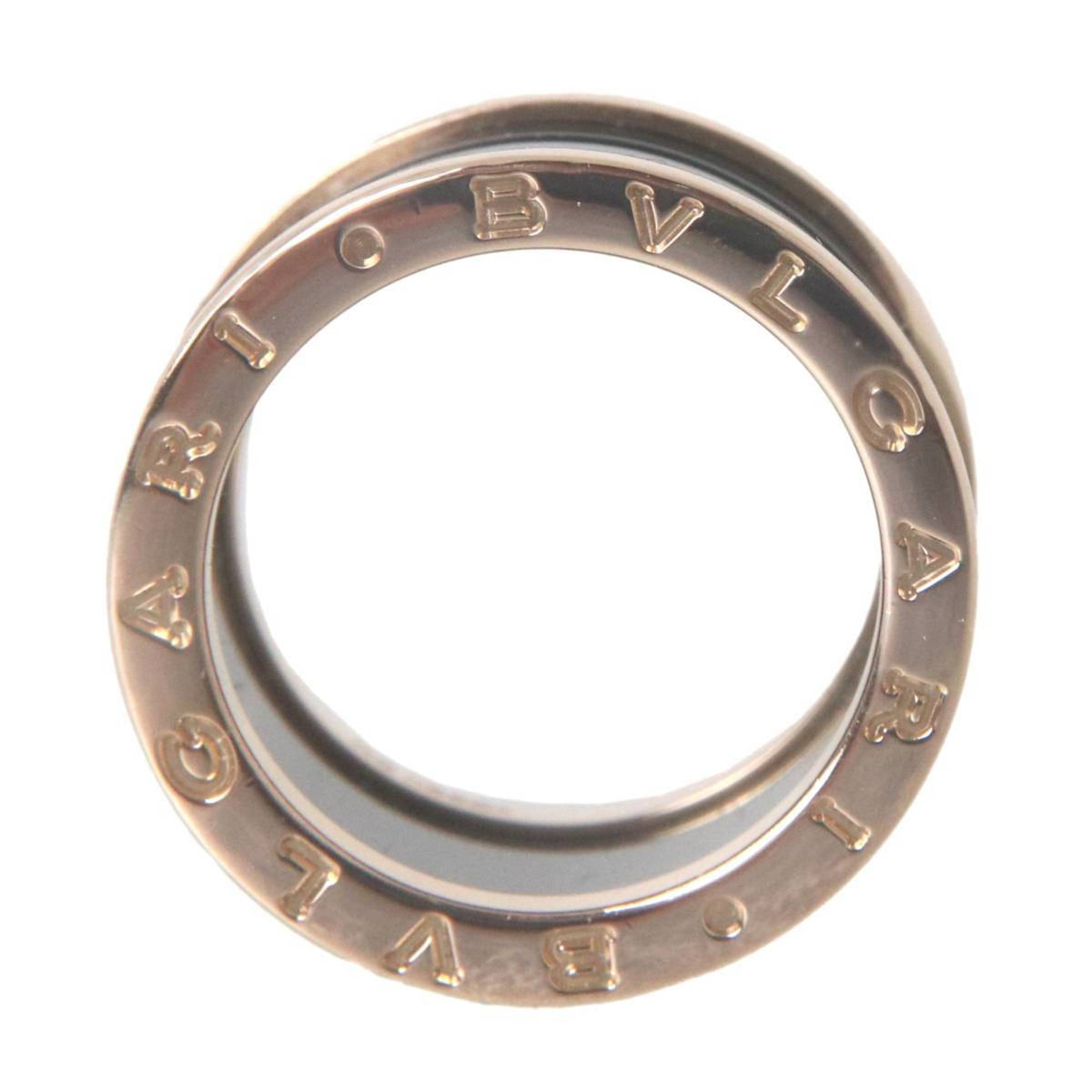 Bvlgari B.Zero1 Pink Gold (18K) Ceramic Band Ring (Pre-Owned)