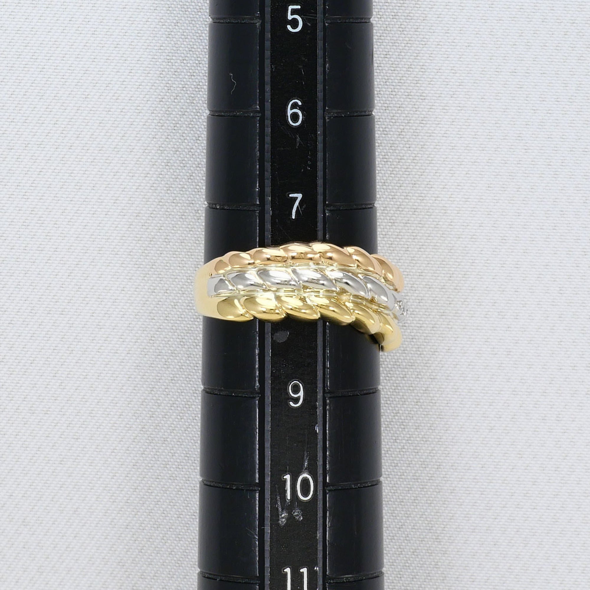 Unbranded Pink Gold Platinum Yellow Gold Yellow Gold (18K) Pink Gold (18K) Platinum 900 Band Ring (Pre-Owned)
