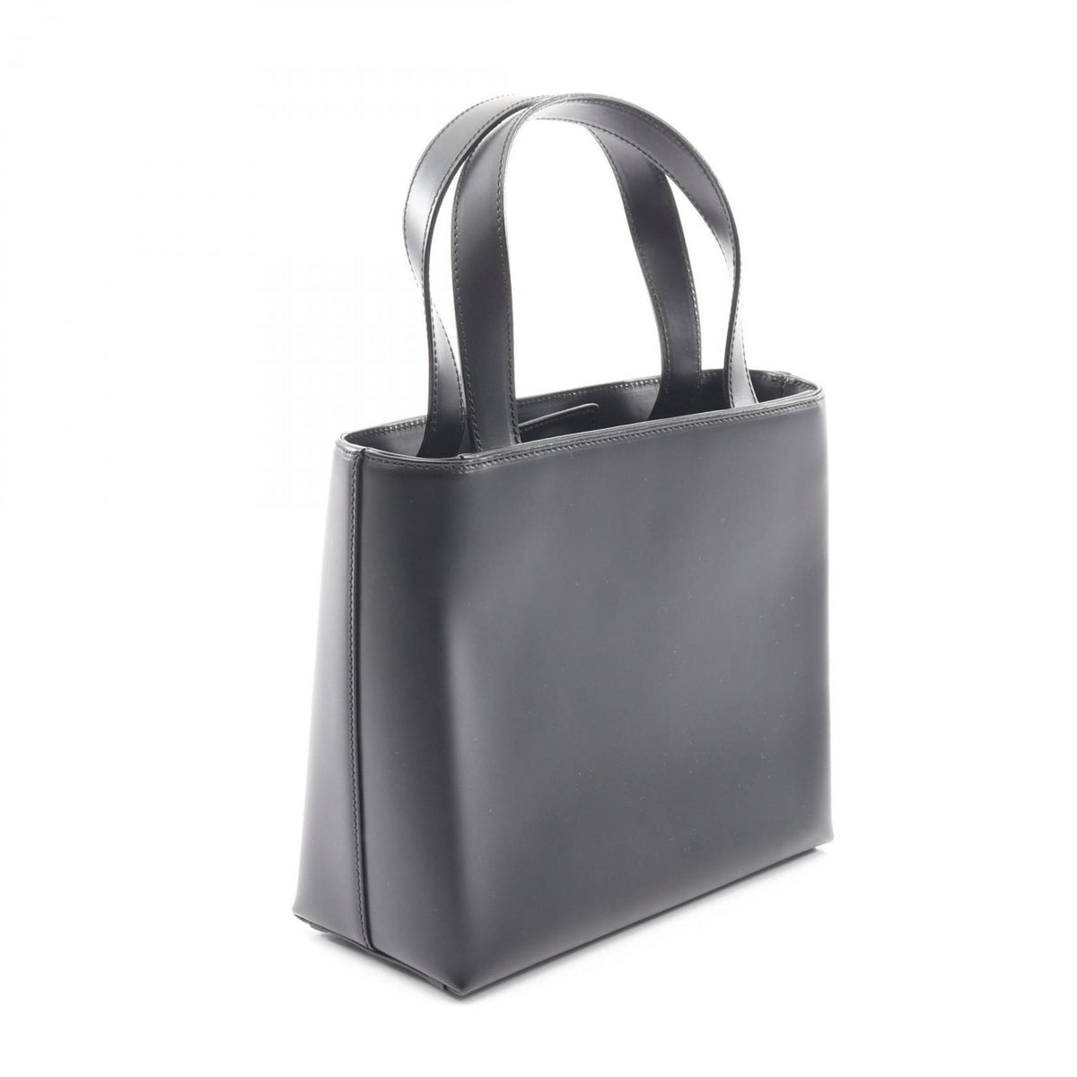 Salvatore Ferragamo Black Leather Handbag (Pre-Owned)
