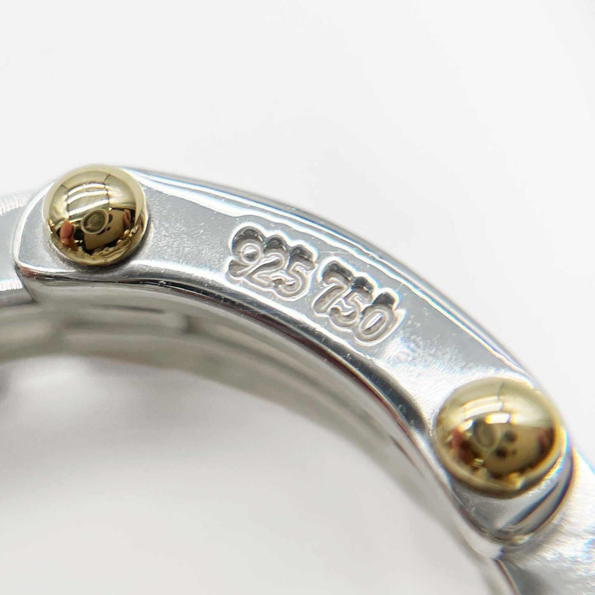 Tiffany Yellow Gold (18K) Silver 925 Band Ring (Pre-Owned)