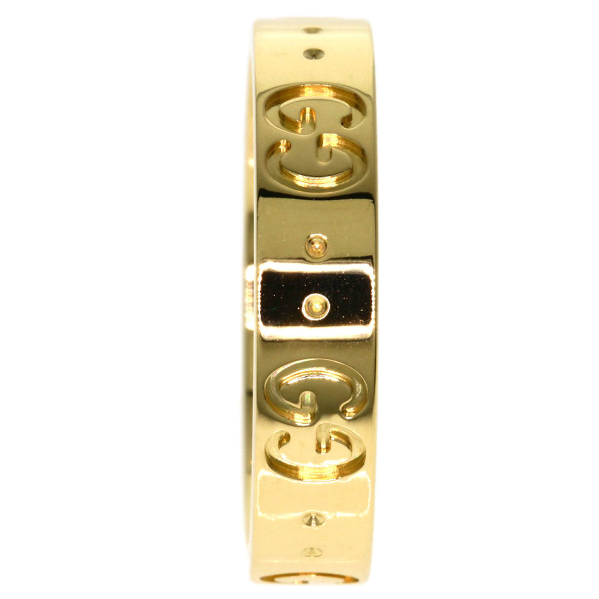 Gucci Icon Yellow Gold (18K) Band Ring (Pre-Owned)