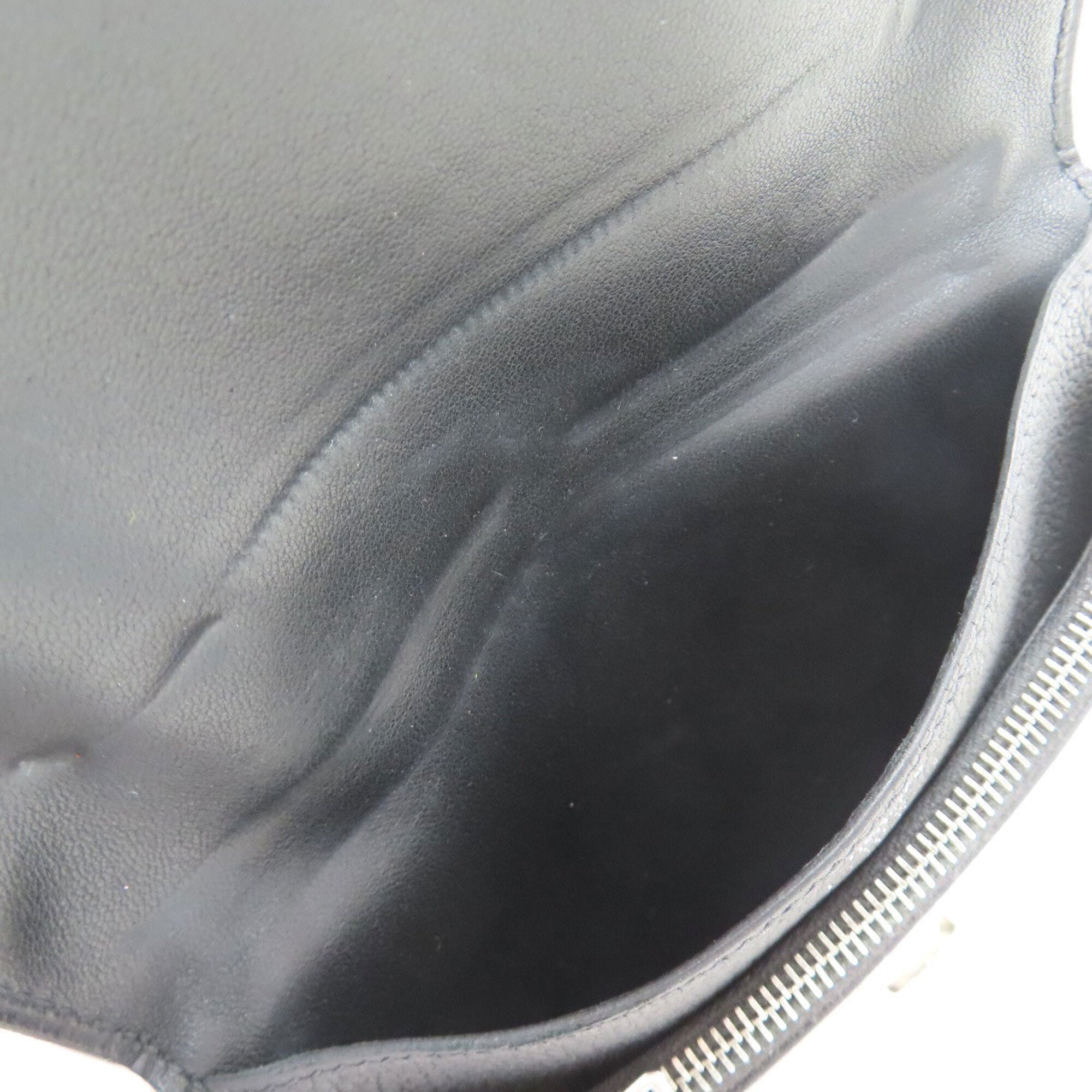 Hermes Black Togo Leather Wallet (Bi-Fold) (Pre-Owned)