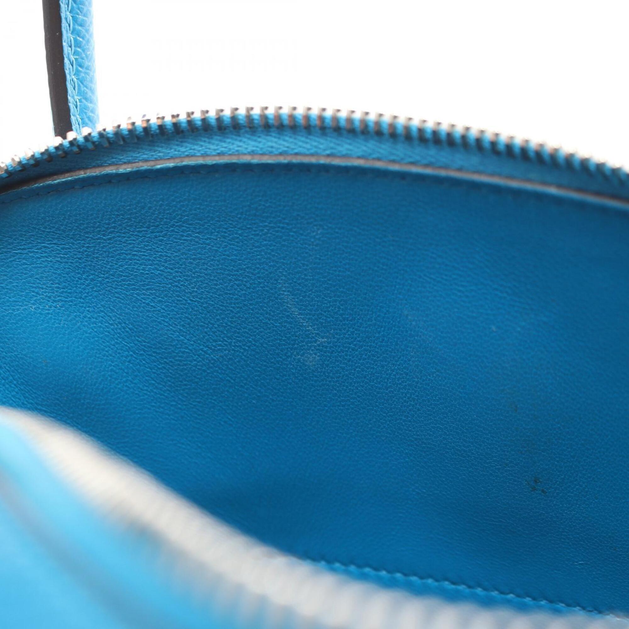 Hermes Blue Epsom Leather Handbag (Pre-Owned)