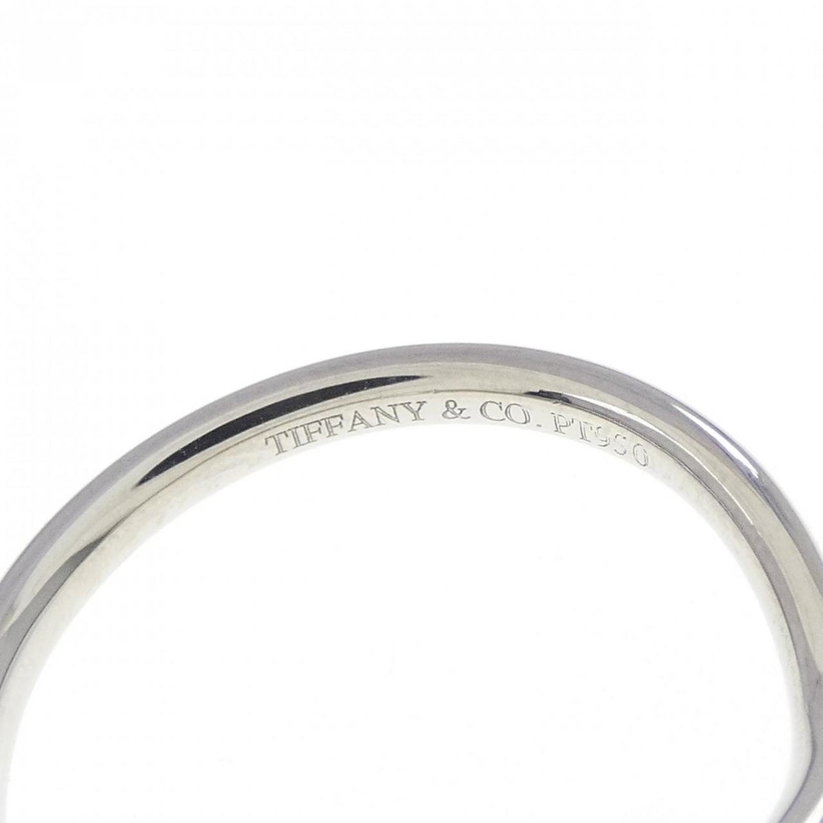 Tiffany Platinum 950 Band Ring (Pre-Owned)