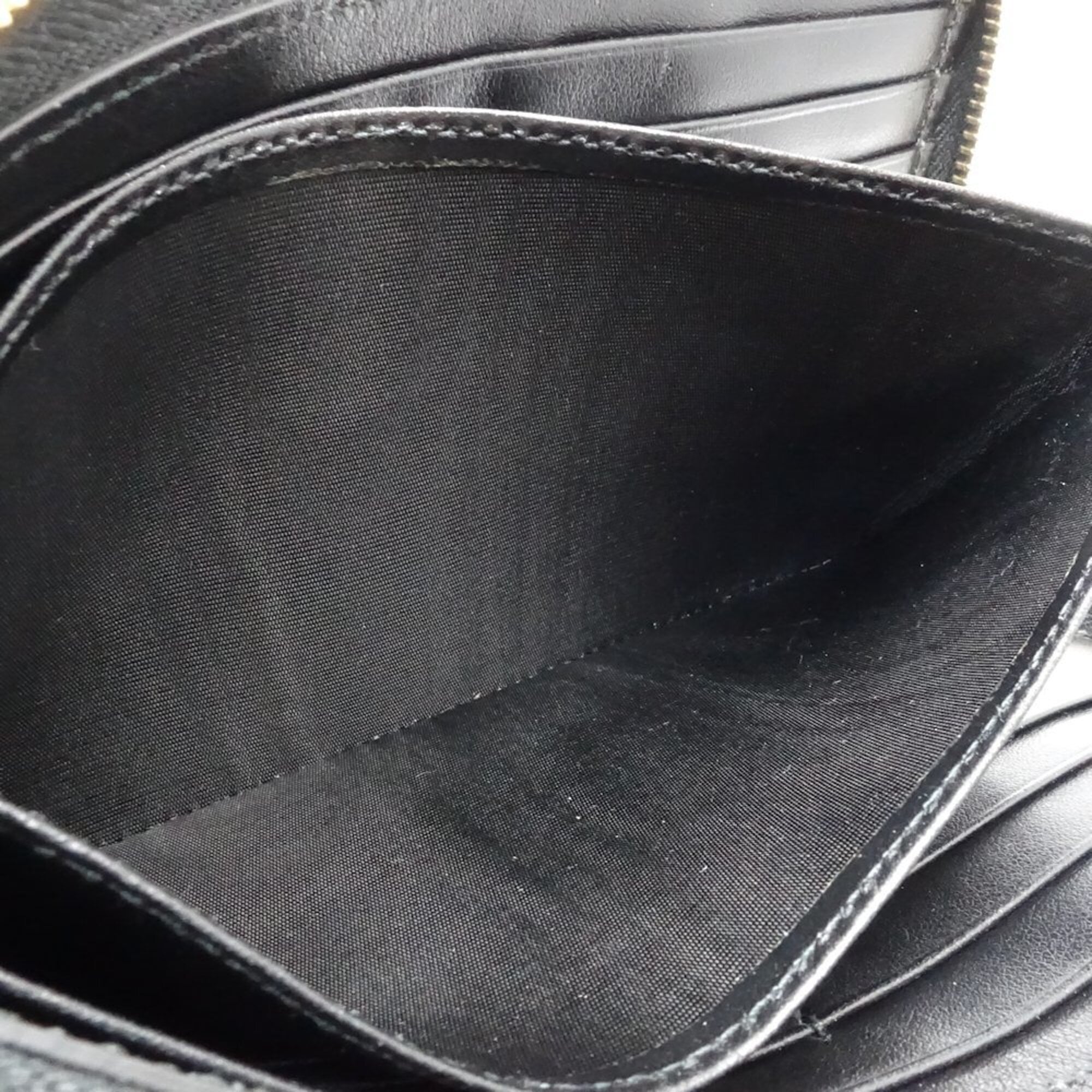 Gucci Black Leather Bill Wallet (Bi-Fold) (Pre-Owned)