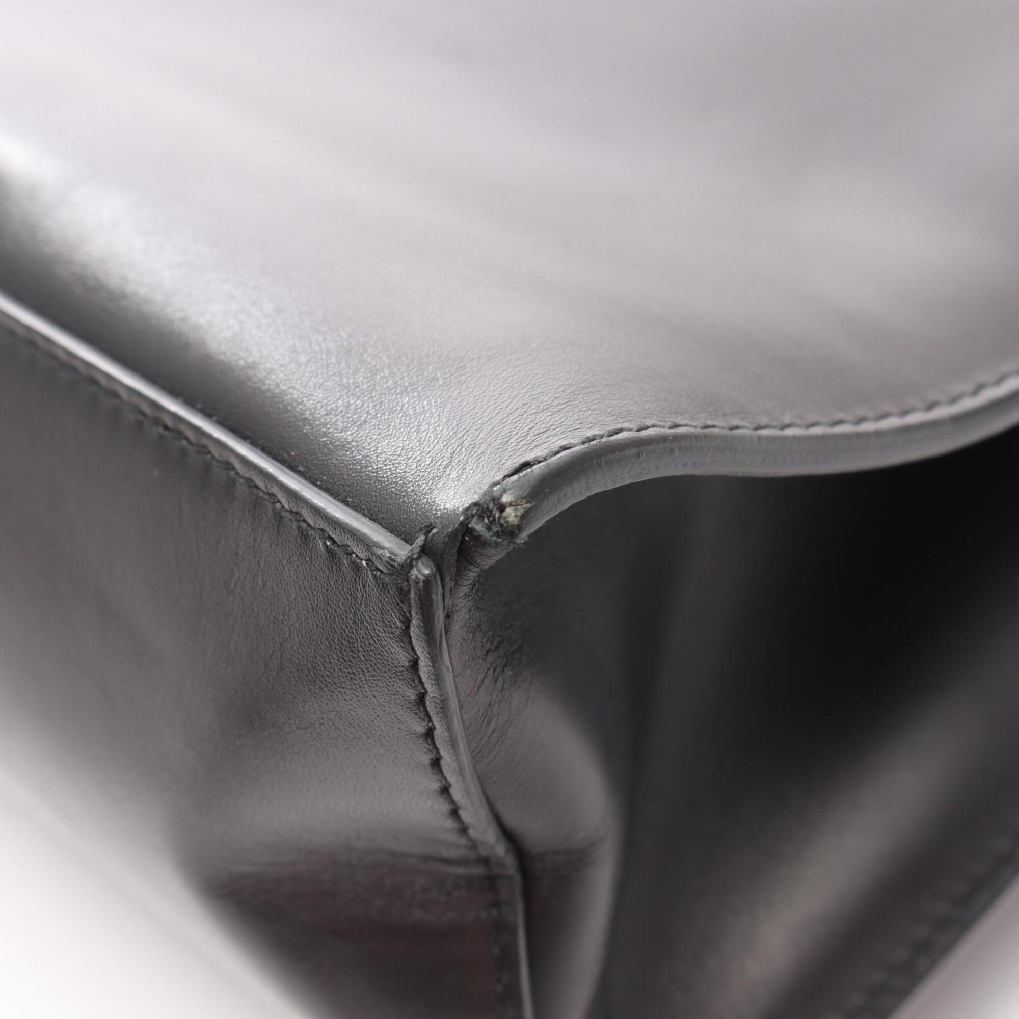 Balenciaga Black Leather Handbag (Pre-Owned)