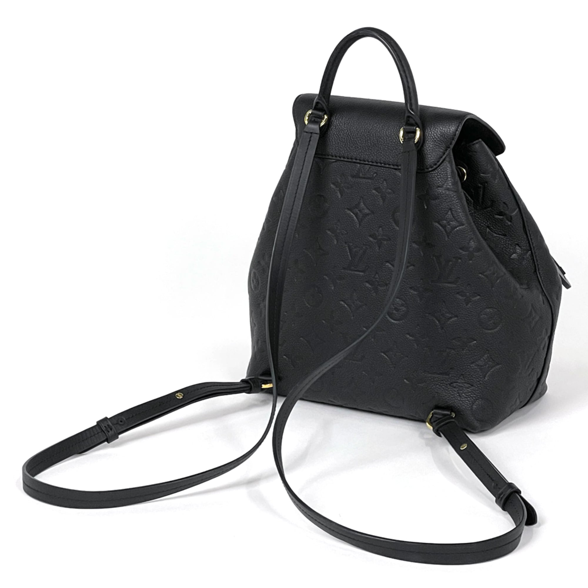 Louis Vuitton Black Noir Monogram Empreinte Backpack (Pre-Owned)