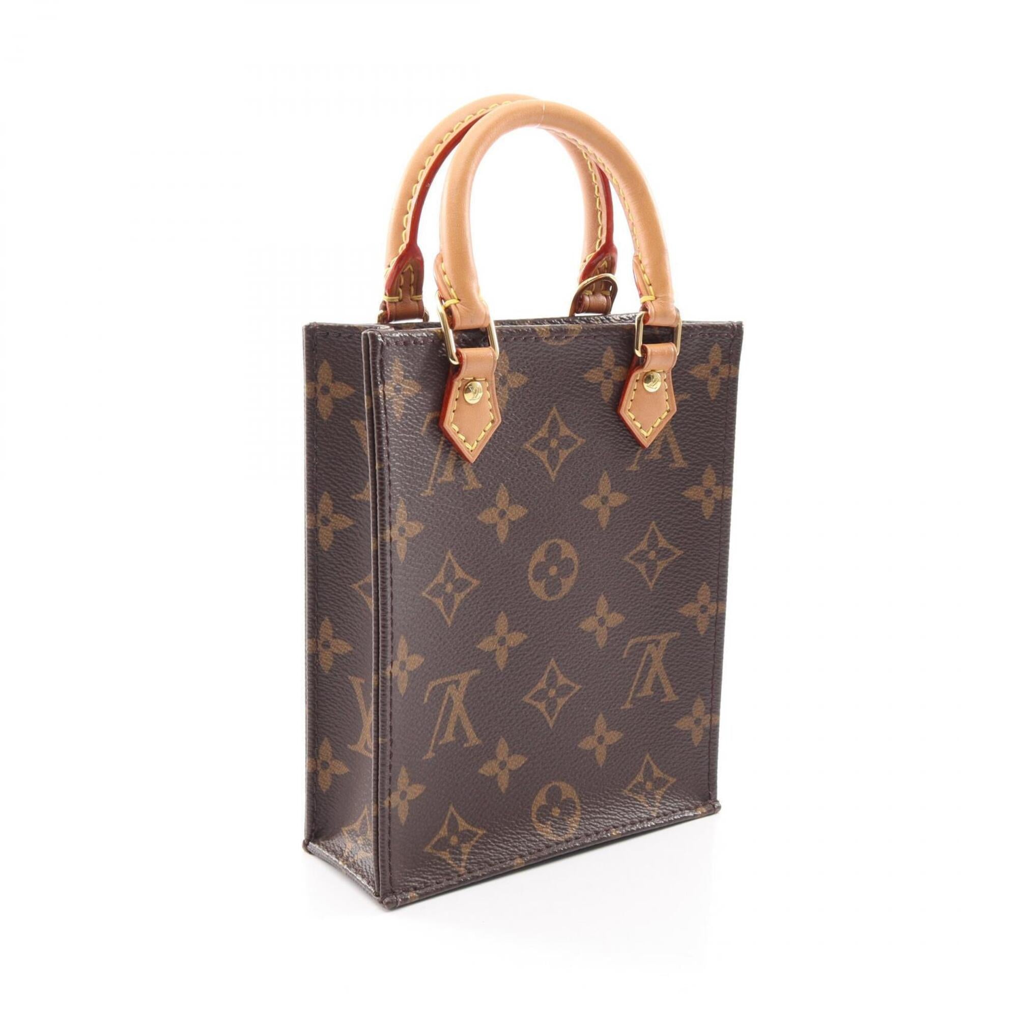 Louis Vuitton Brown Monogram Monogram Leather Handbag (Pre-Owned)