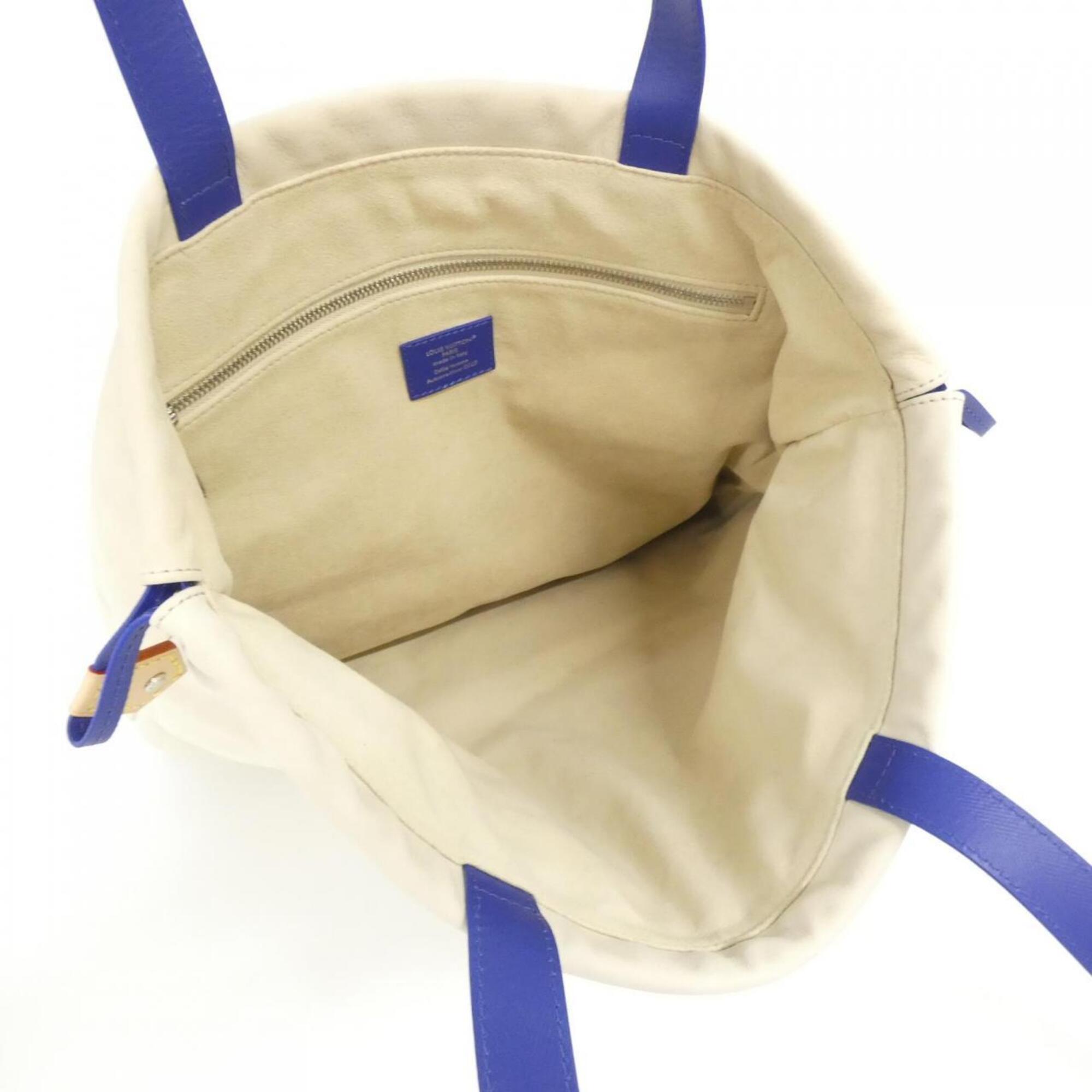 Louis Vuitton Ecru White Leather Handbag (Pre-Owned)