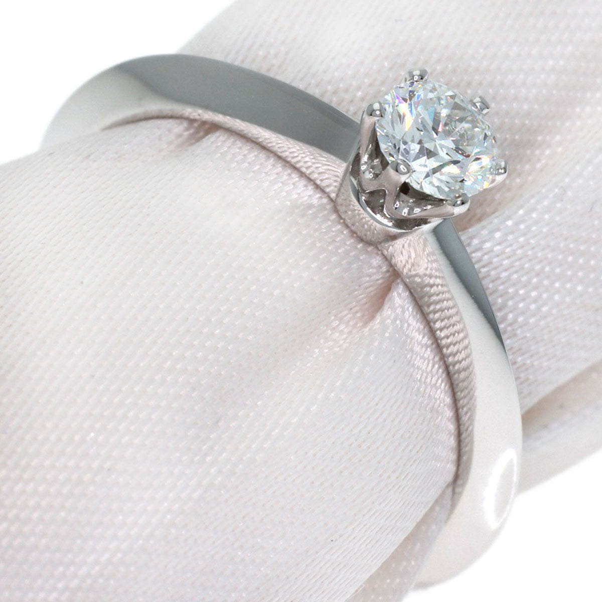 Tiffany Platinum 950 Band Ring (Pre-Owned)