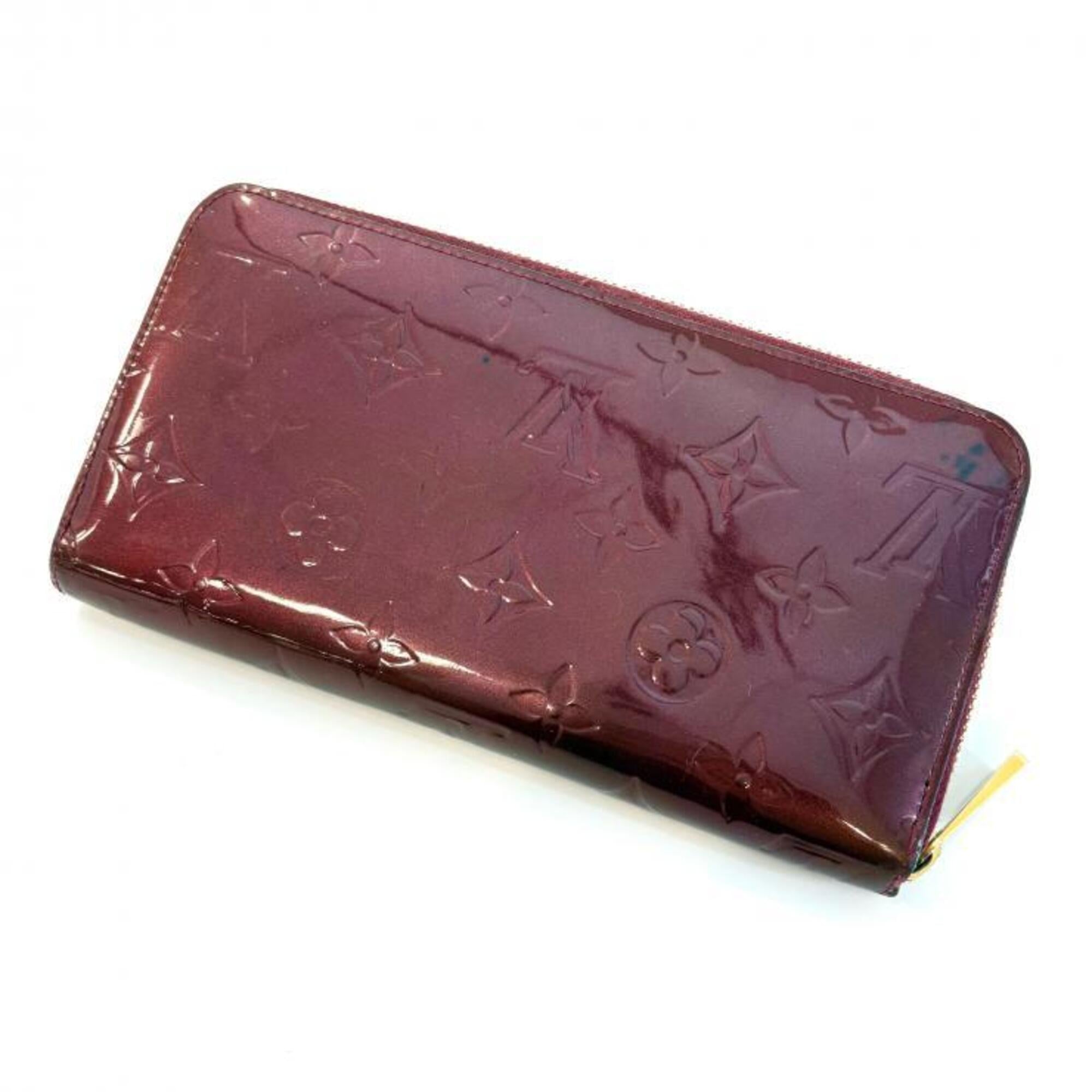 Louis Vuitton Rouge Fauviste Monogram Vernis Long Wallet (Bi-Fold) (Pre-Owned)
