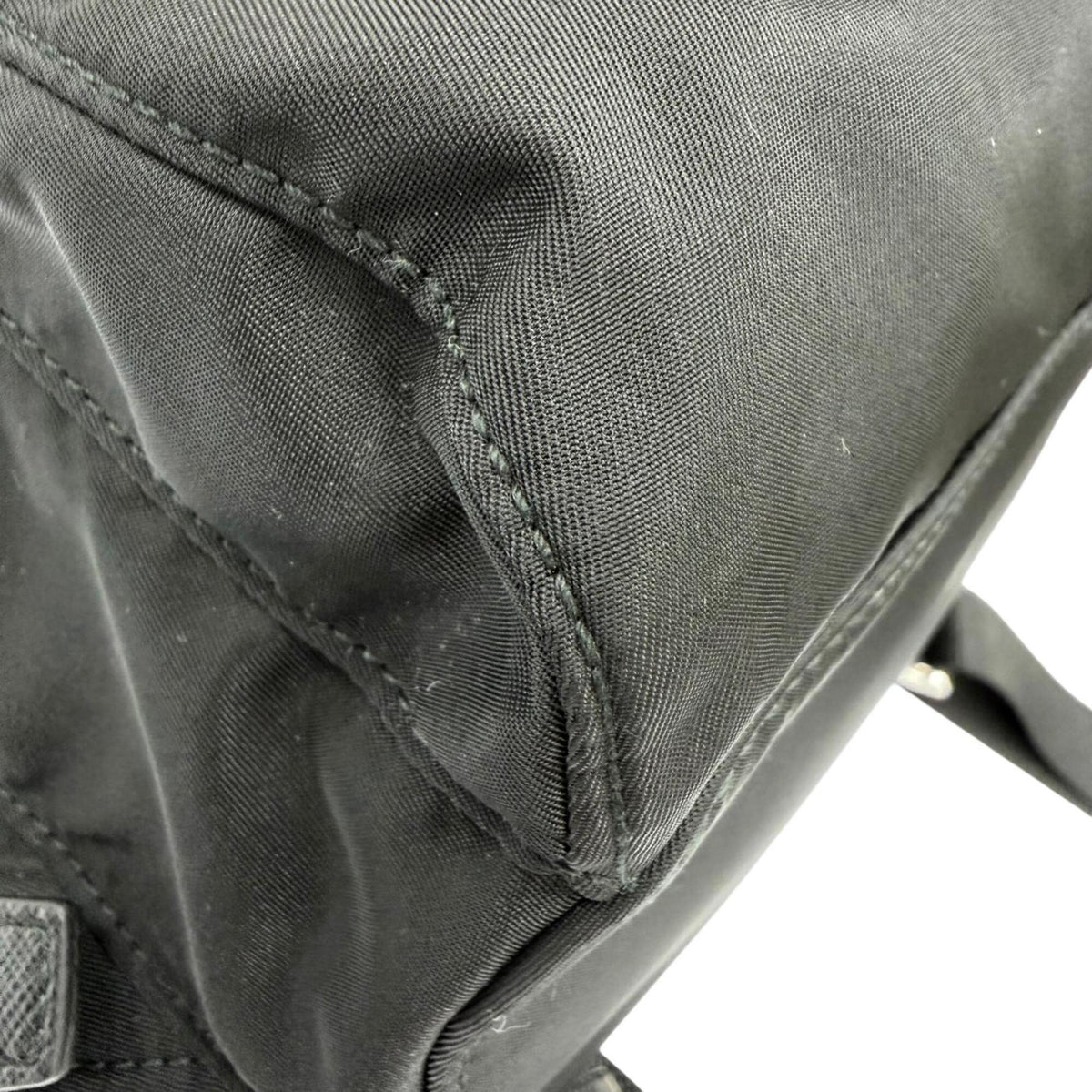 Prada Black Nylon Backpack (Pre-Owned)