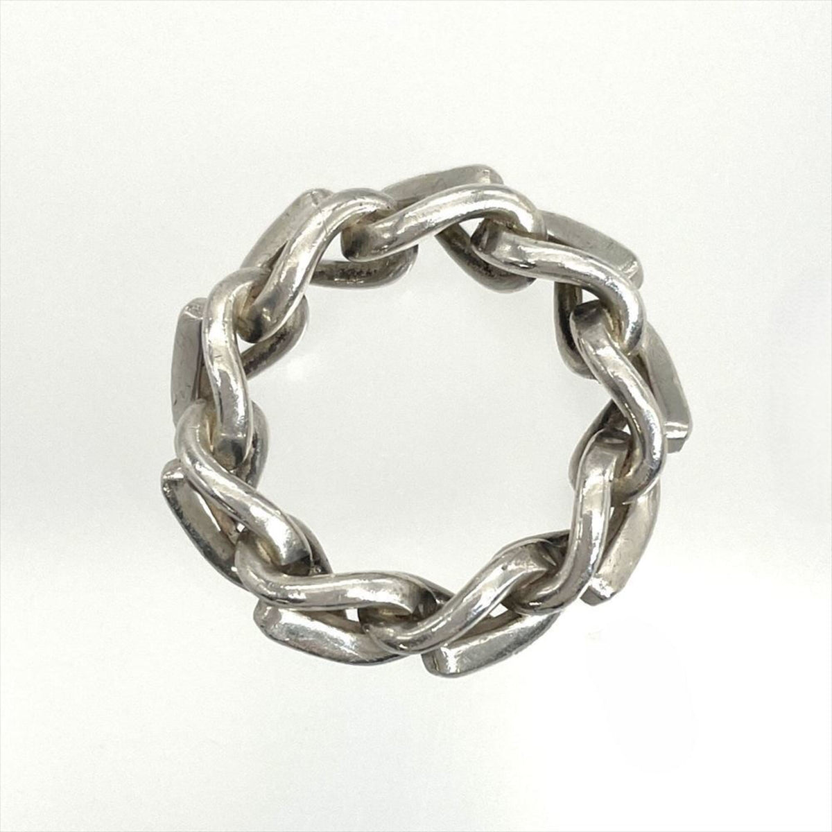 Tiffany Silver Silver 925 Band Ring (Pre-Owned)