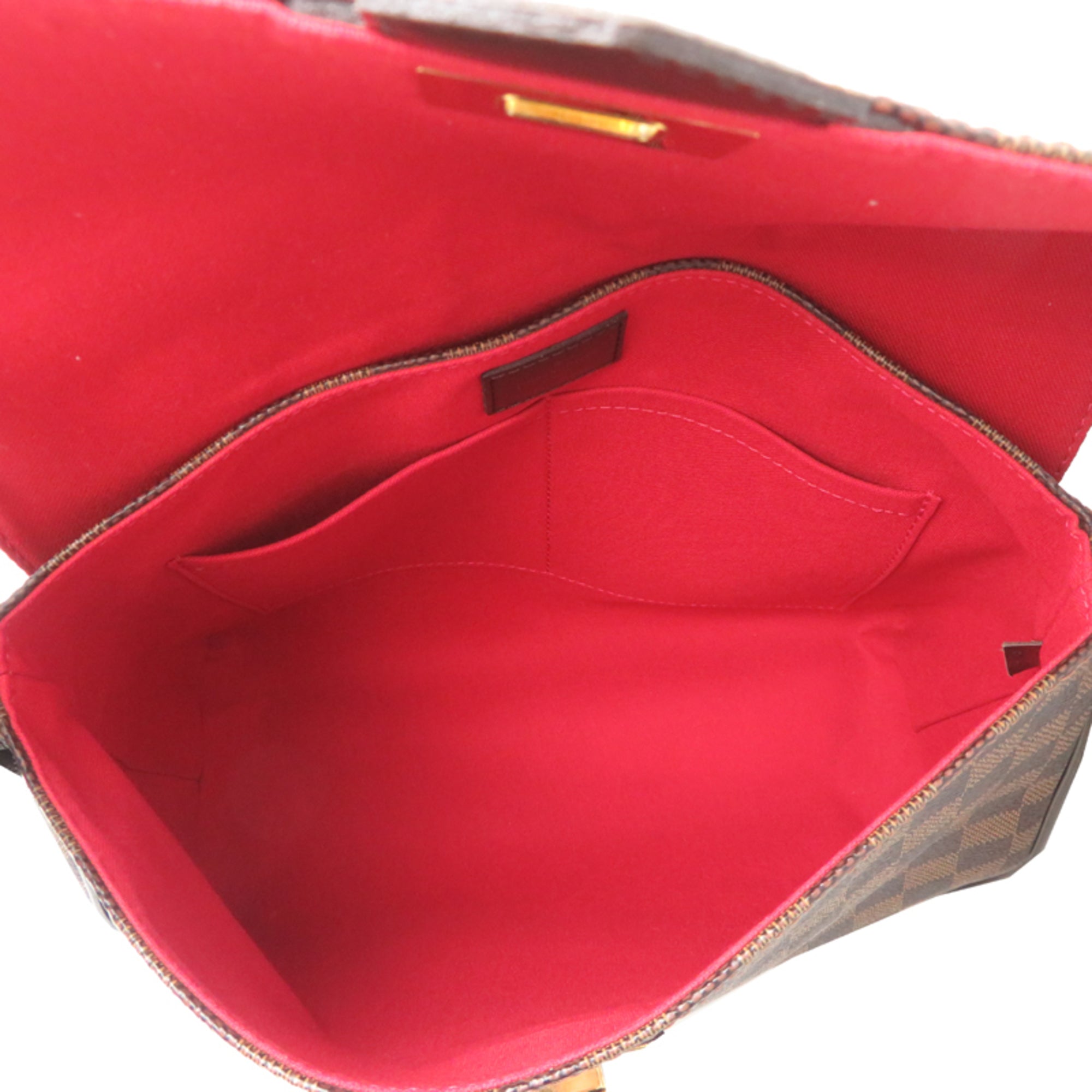 Louis Vuitton Brown Damier Canvas Shoulder Bag (Pre-Owned)