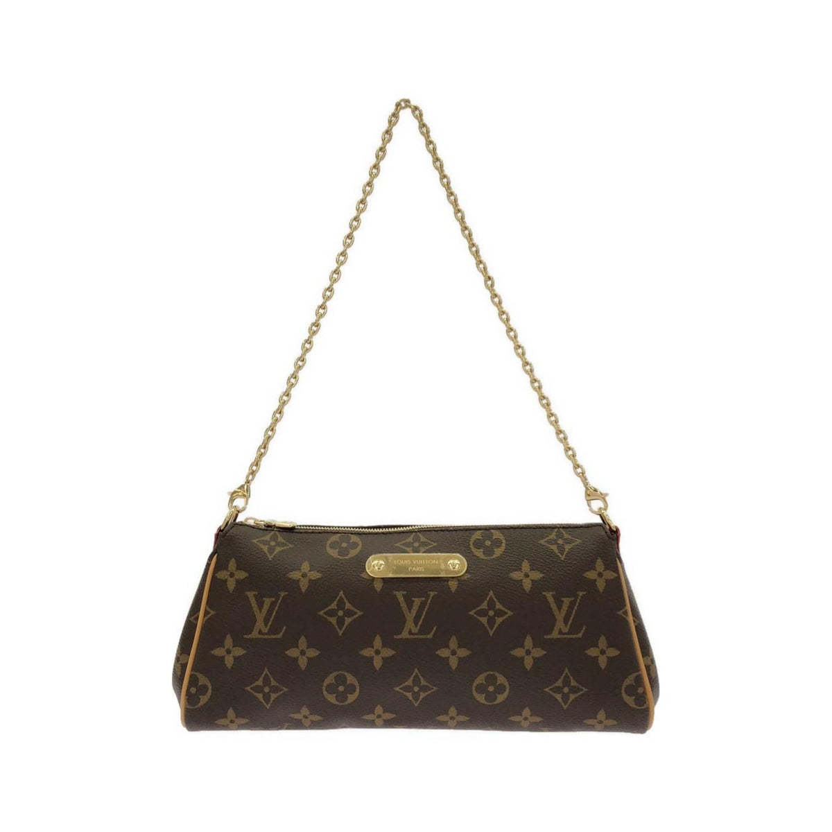 Louis Vuitton Marron Coated Canvas Pochette Shoulder Bag (Pre-Owned)