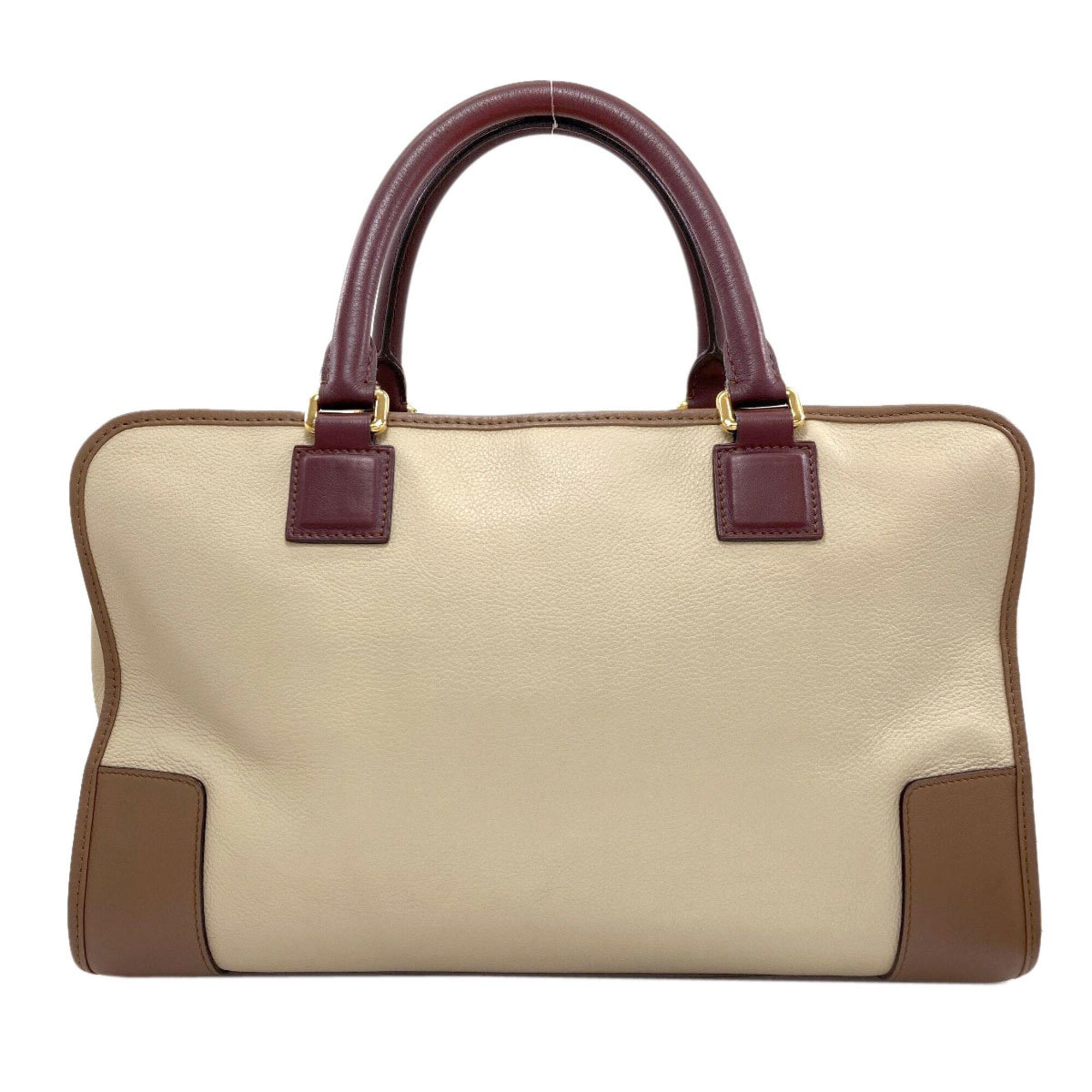 Loewe Beige Leather Handbag (Pre-Owned)