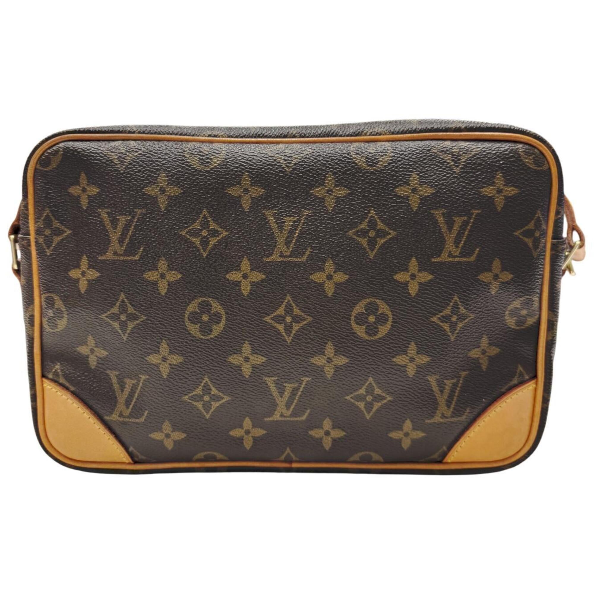 Louis Vuitton Brown Monogram Shoulder Bag (Pre-Owned)