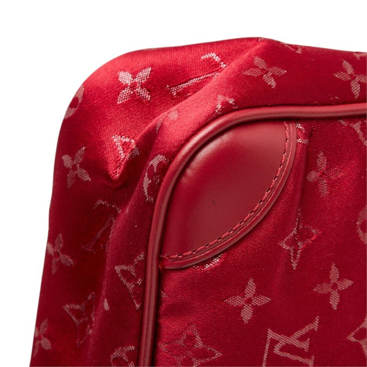 Louis Vuitton Monogram Red Color Rouge Leather Handbag Shoulder Bag (Pre-Owned)
