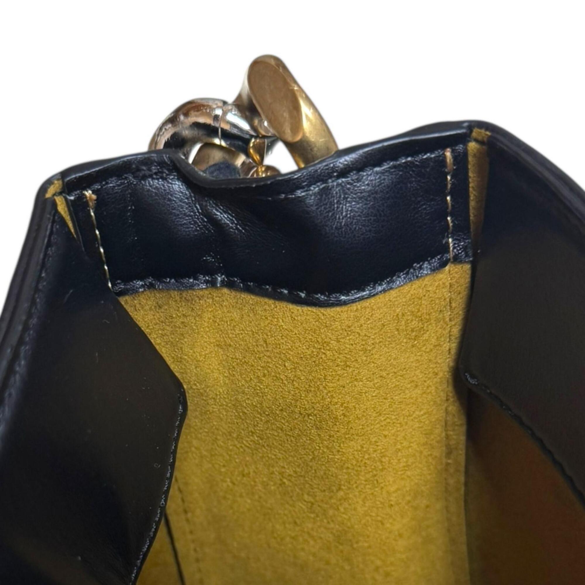 Stella Mccartney Black Polyester Polyurethane Shoulder Bag (Pre-Owned)