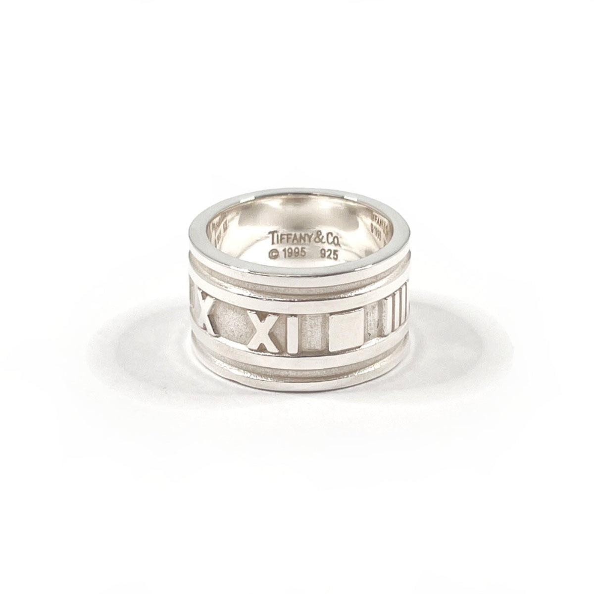 Tiffany Silver Silver 925 Band Ring (Pre-Owned)