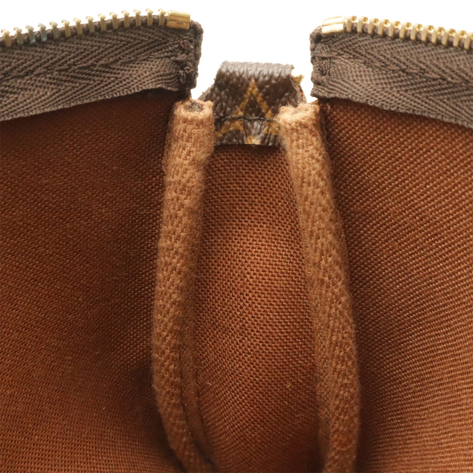 Louis Vuitton Brown Monogram Monogram Handbag Pochette Pouch (Pre-Owned)