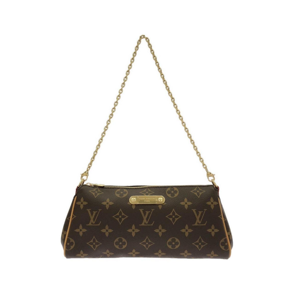 Louis Vuitton Marron Coated Canvas Pochette Shoulder Bag (Pre-Owned)