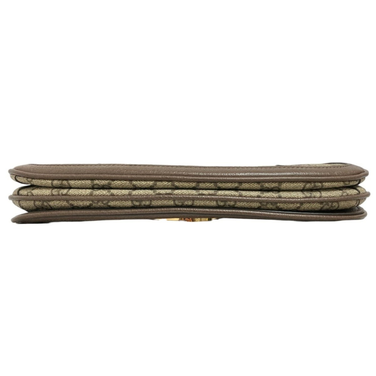 Gucci Beige Brown Gg Supreme Shoulder Bag (Pre-Owned)