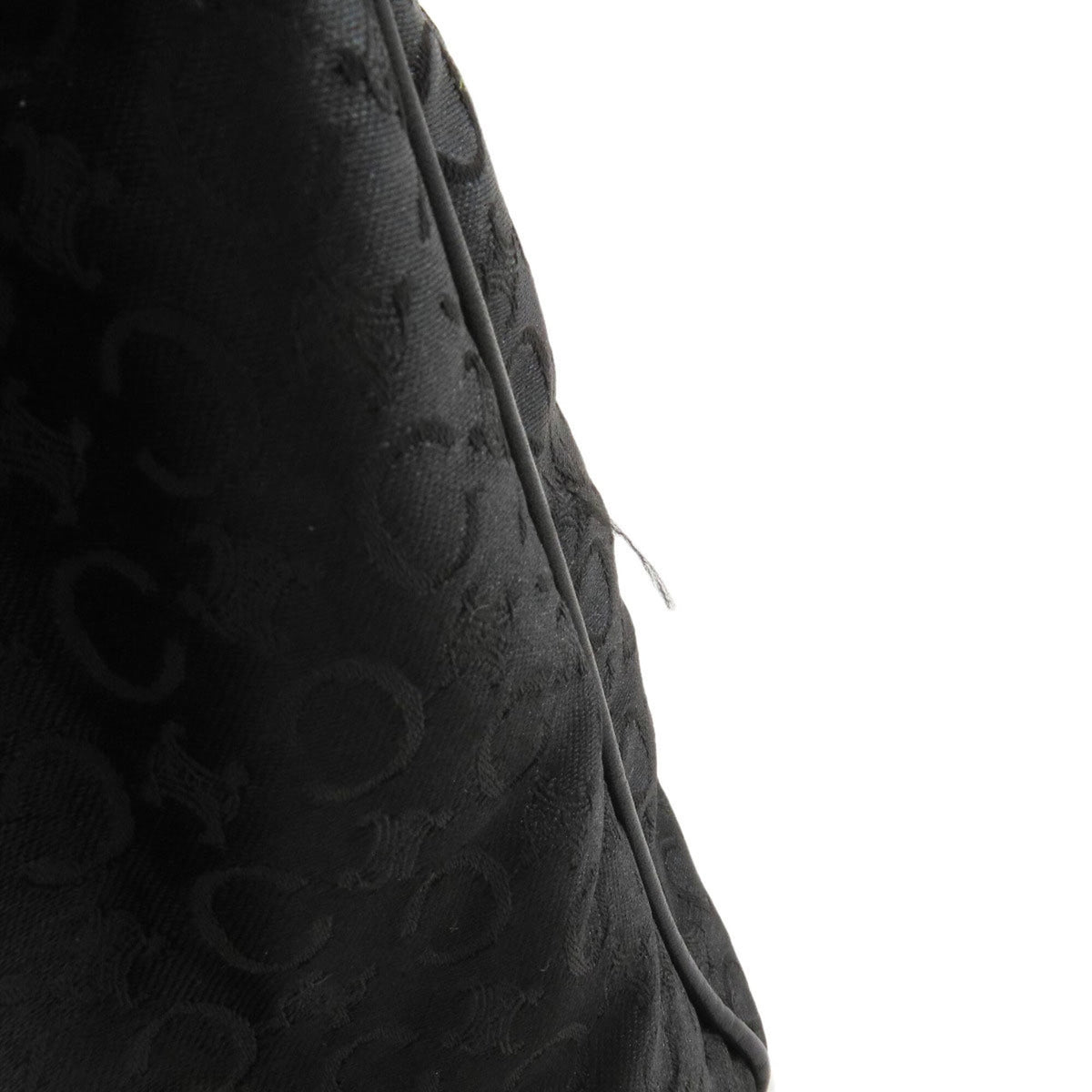 Celine Black Canvas Handbag (Pre-Owned)