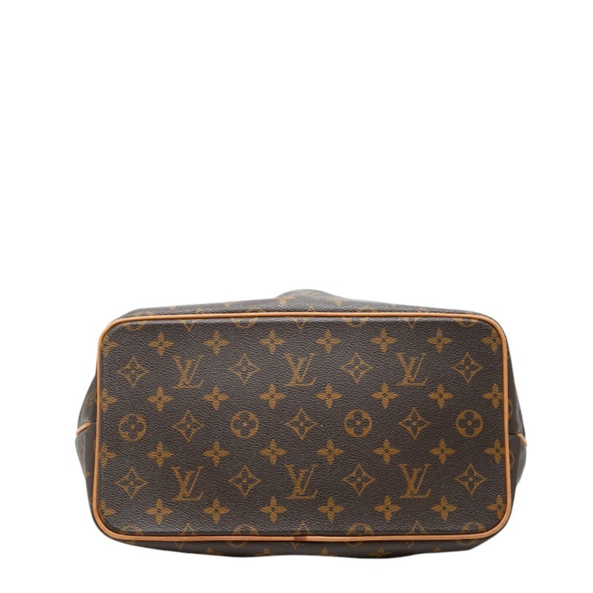 Louis Vuitton Brown Pvc Leather Handbag Shoulder Bag (Pre-Owned)