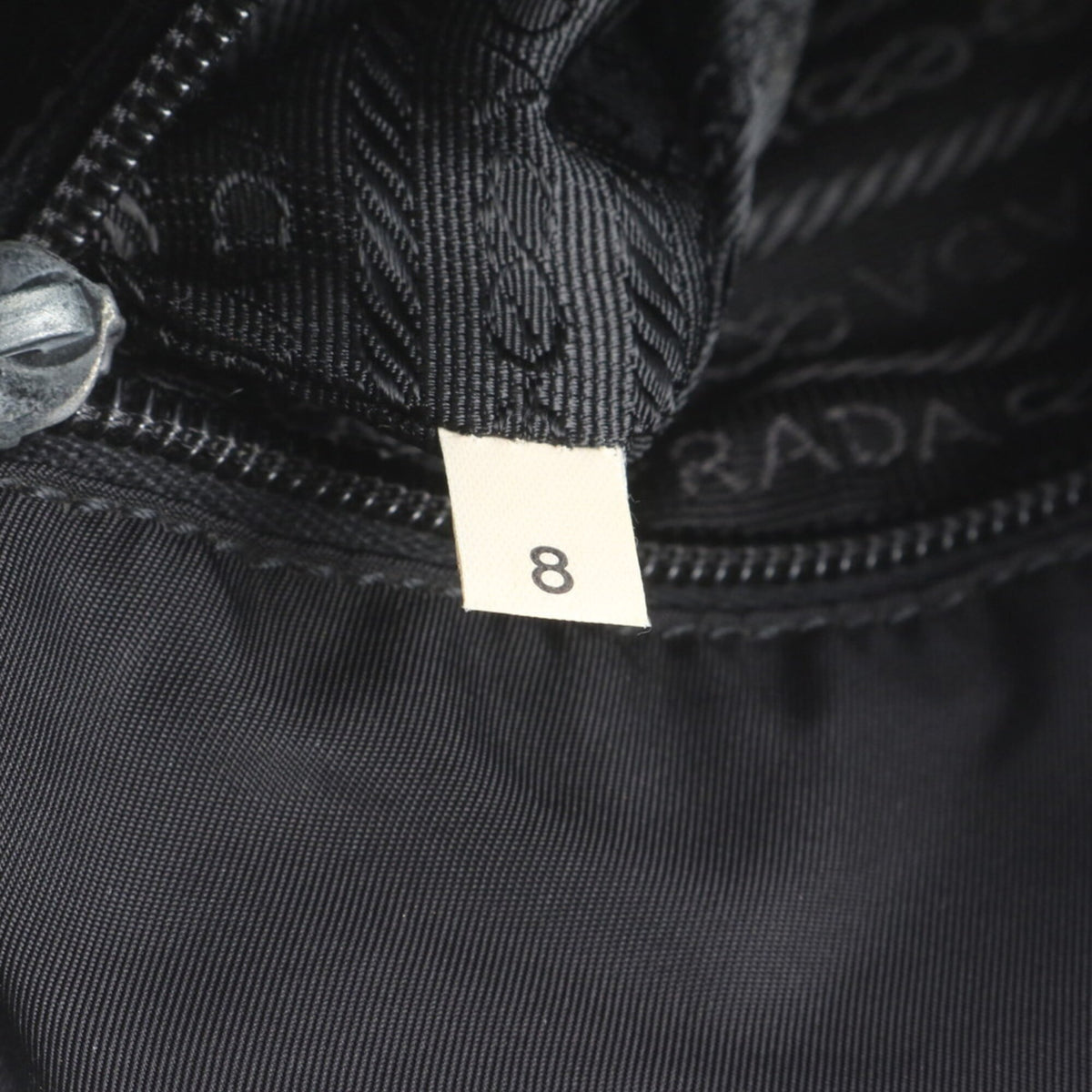 Prada Black Leather Nylon Messenger Bag Shoulder Bag (Pre-Owned)