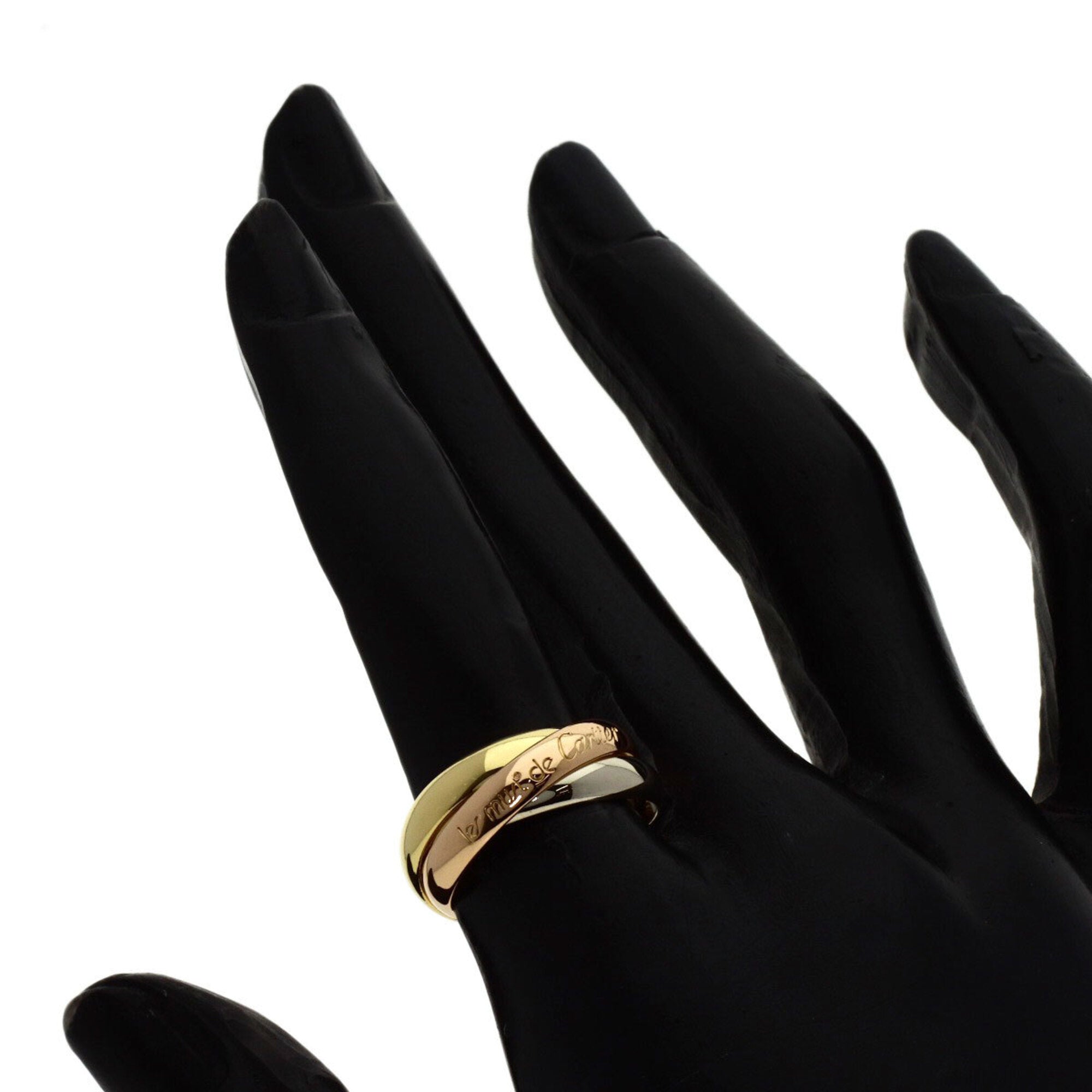 Cartier Yellow Gold (18K) Pink Gold (18K) White Gold (18K) Band Ring (Pre-Owned)