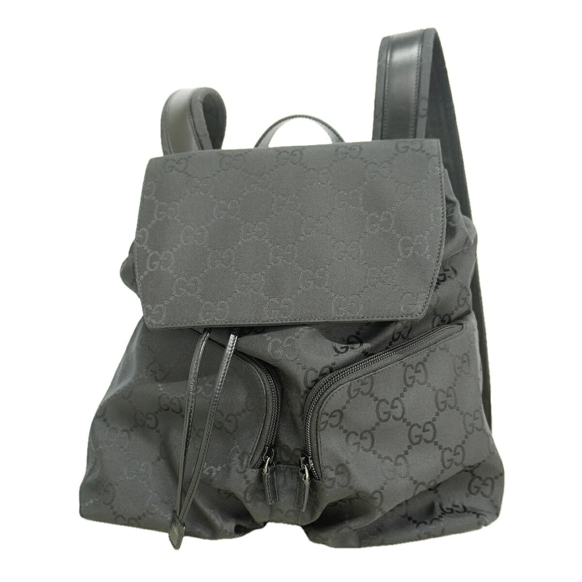 Gucci Black Nylon Backpack (Pre-Owned)