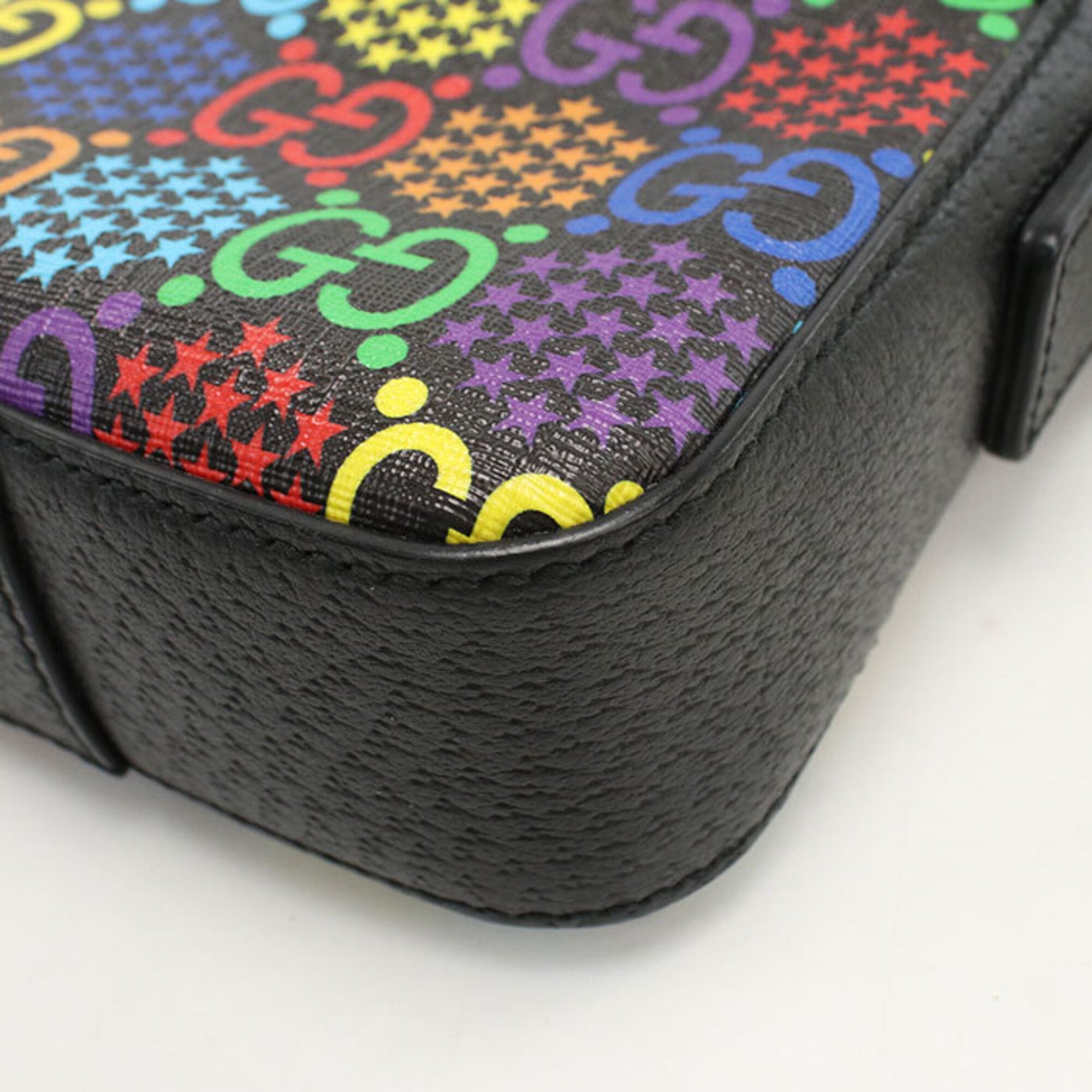 Gucci Black Pvc Shoulder Bag (Pre-Owned)
