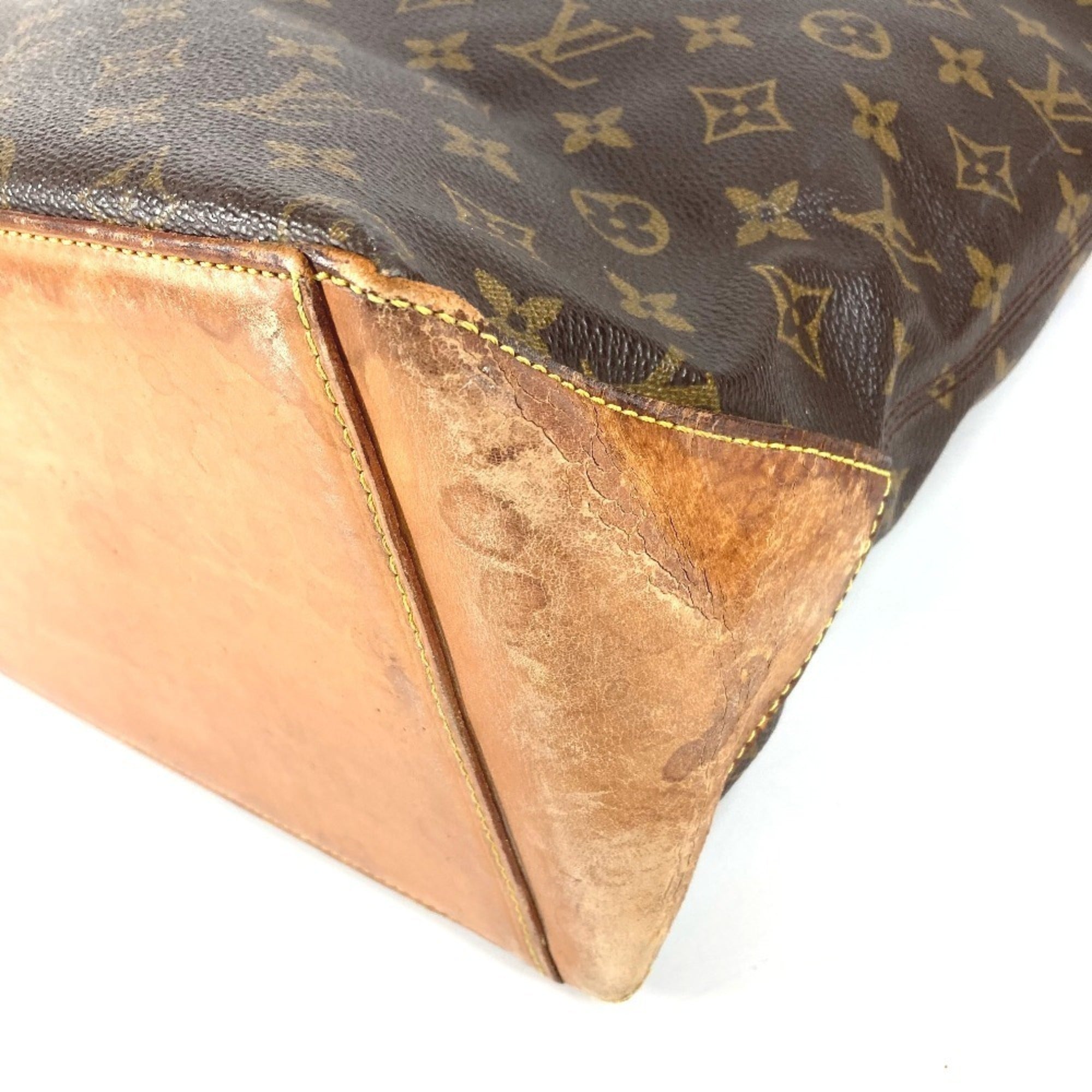 Louis Vuitton Brown Monogram Monogram Canvas Shoulder Bag Tote Bag (Pre-Owned)