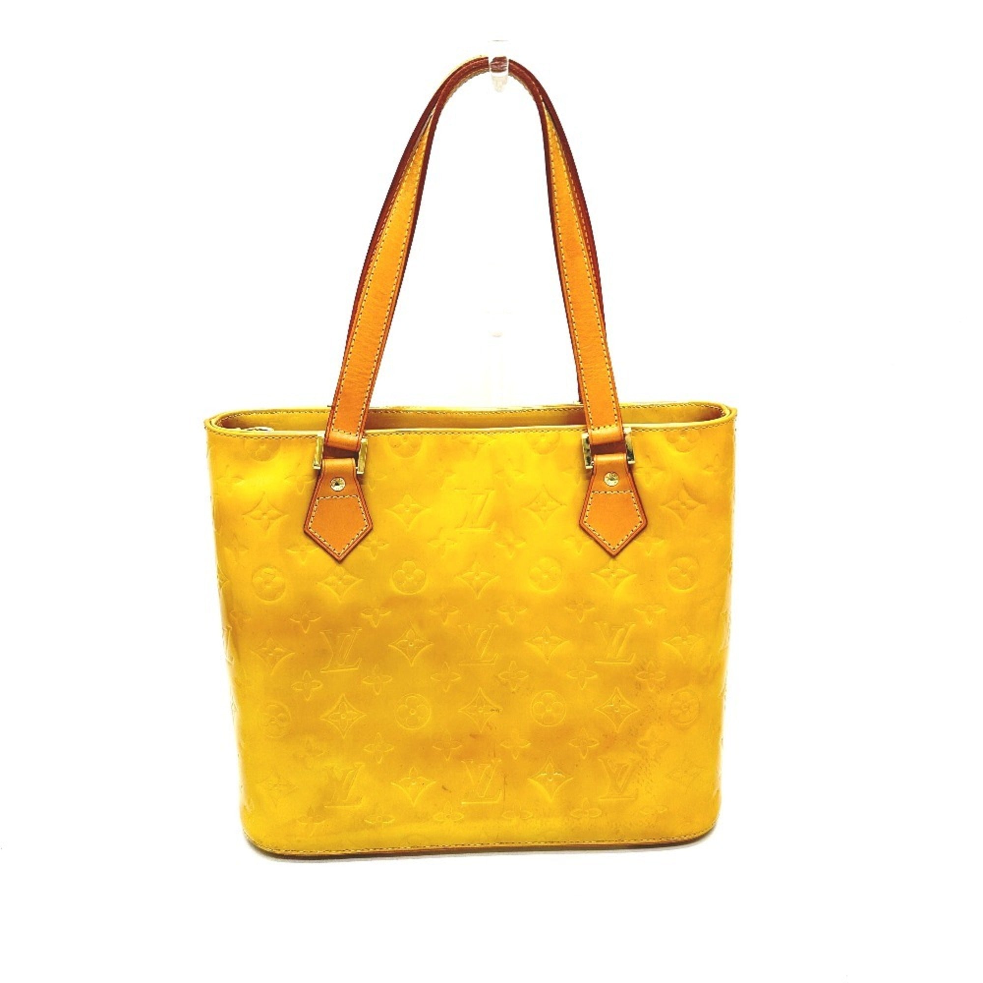 Louis Vuitton Beige Monogram Vernis Tote Bag (Pre-Owned)