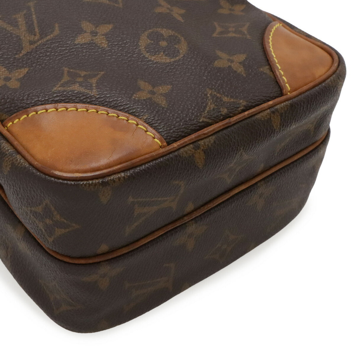 Louis Vuitton Brown Monogram Canvas Pvc Coated Canvas Pochette Shoulder Bag (Pre-Owned)