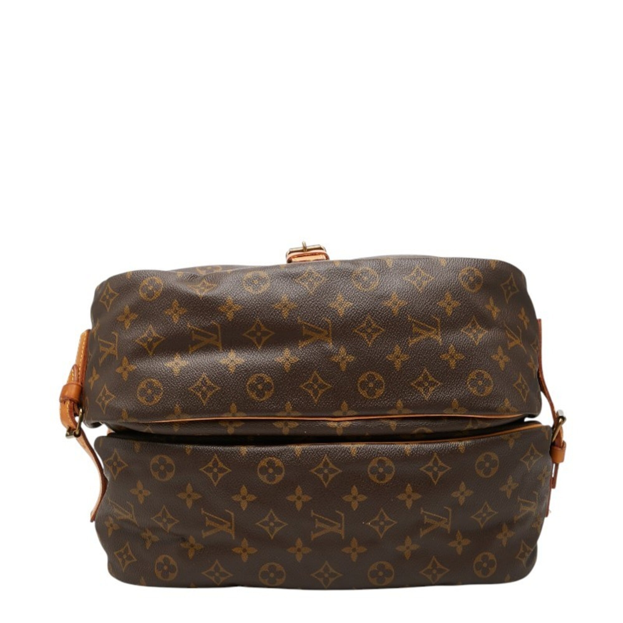 Louis Vuitton Brown Monogram Pvc Shoulder Bag (Pre-Owned)