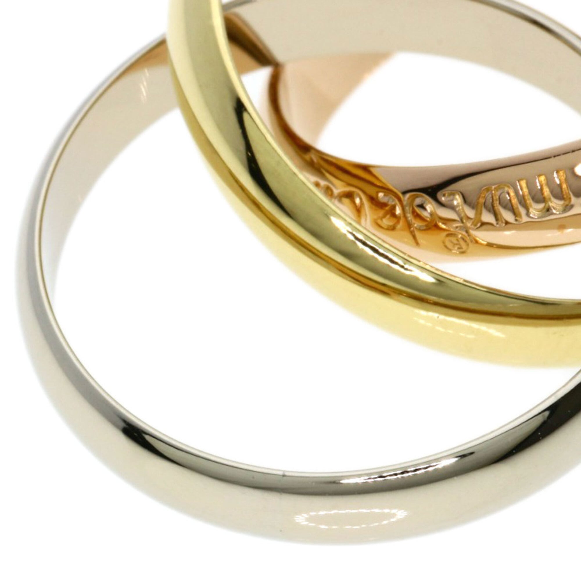 Cartier Yellow Gold (18K) Pink Gold (18K) White Gold (18K) Band Ring (Pre-Owned)