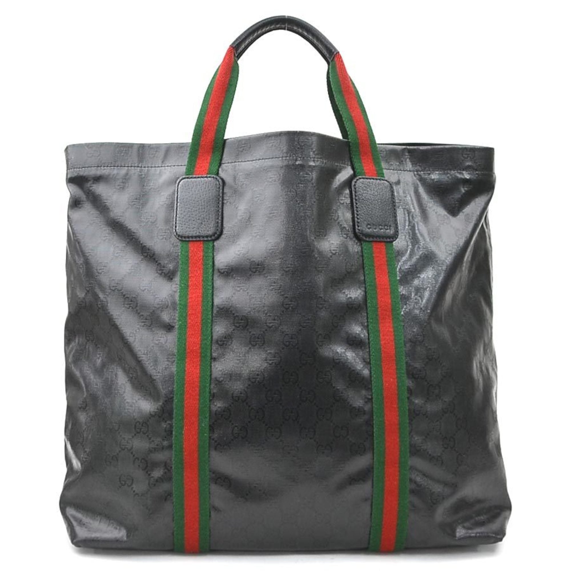 Gucci Black Pvc Handbag (Pre-Owned)