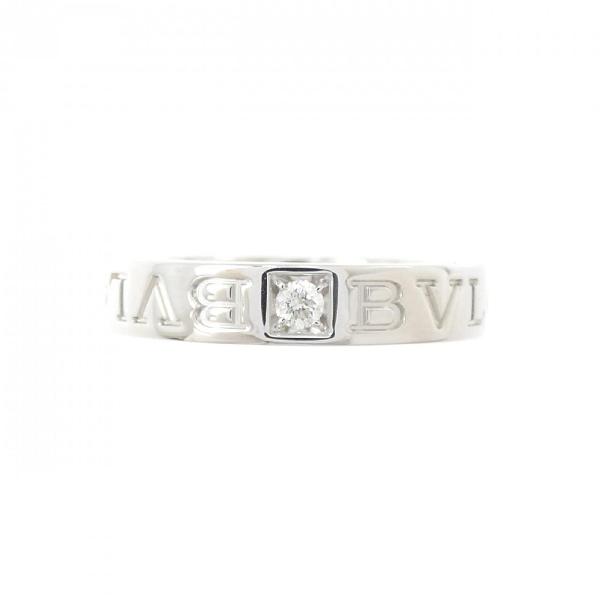 Bvlgari White Gold White Gold (18K) Band Ring (Pre-Owned)