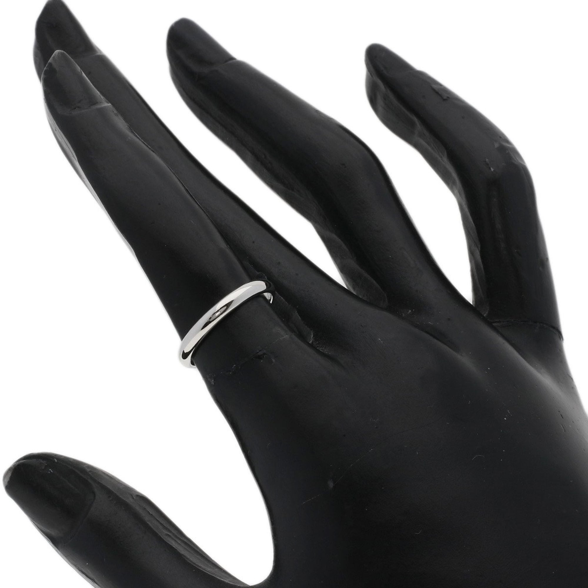 Cartier Platinum 950 Band Ring (Pre-Owned)