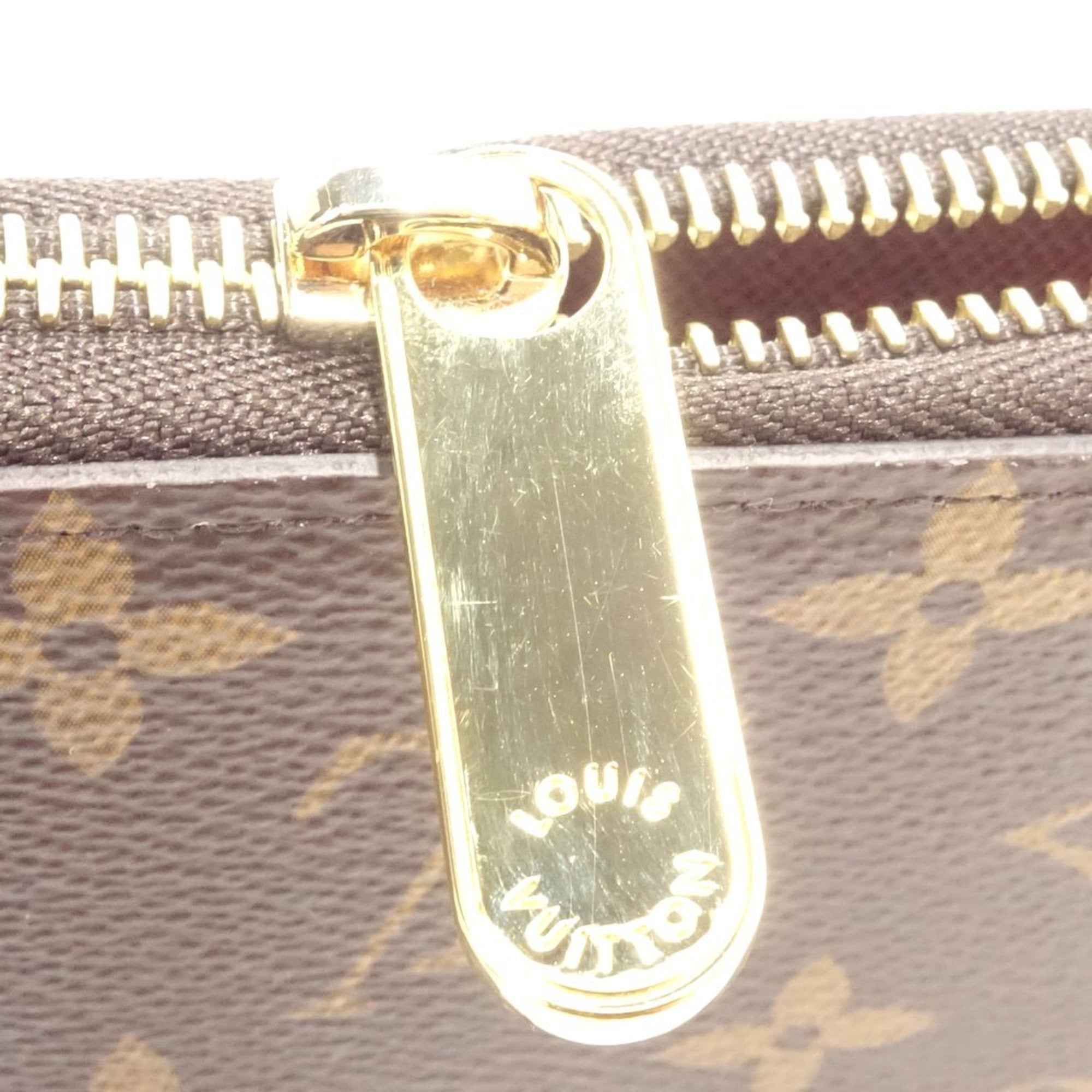 Louis Vuitton Monogram Brown Monogram Monogram Long Bill Wallet (Bi-Fold) (Pre-Owned)