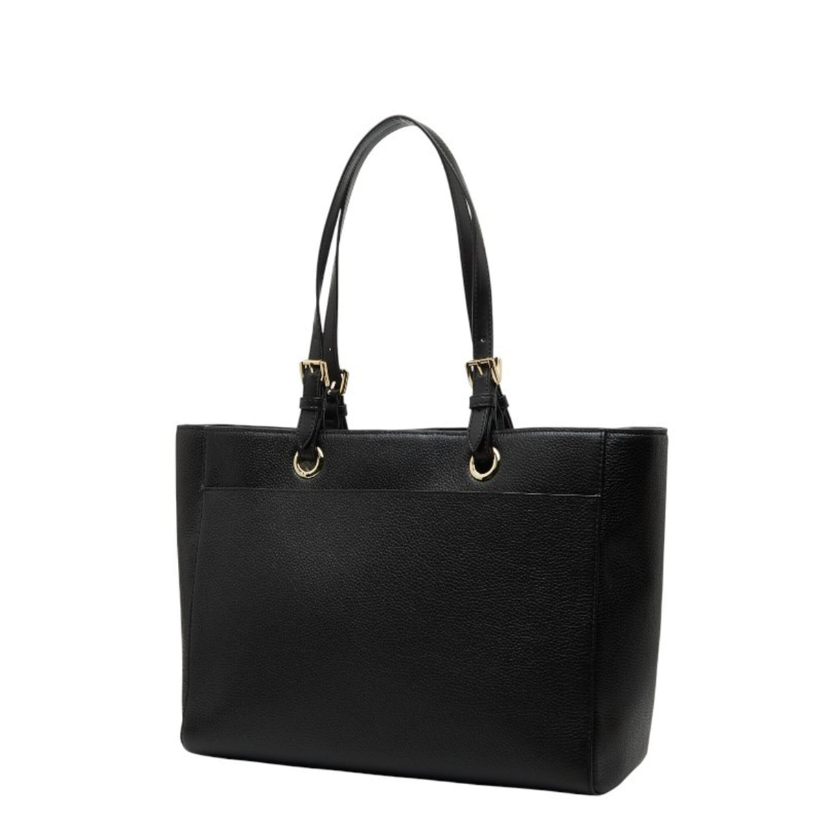 Michael Kors Black Leather Tote Bag (Pre-Owned)