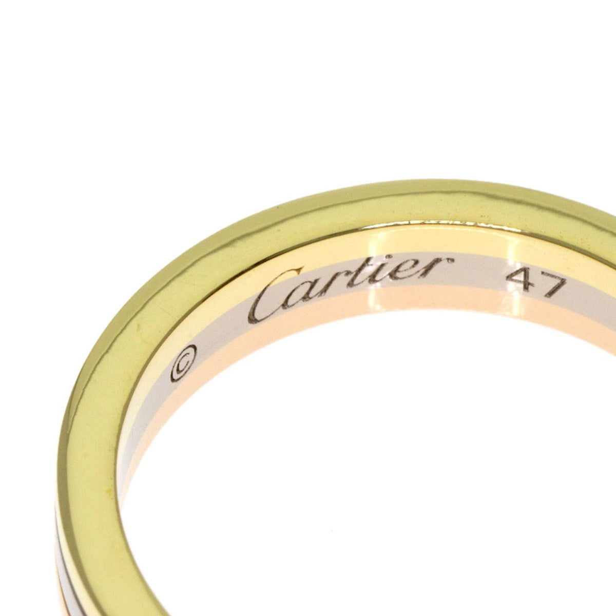 Cartier Yellow Gold (18K) Pink Gold (18K) White Gold (18K) Band Ring (Pre-Owned)
